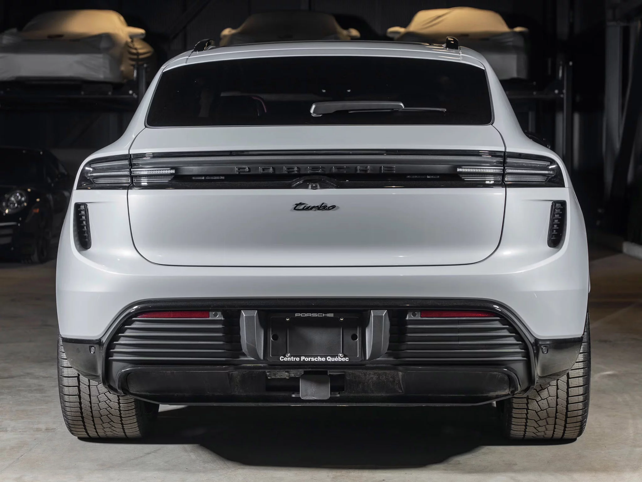 Ice Grey Metallic Porsche Macan Electric