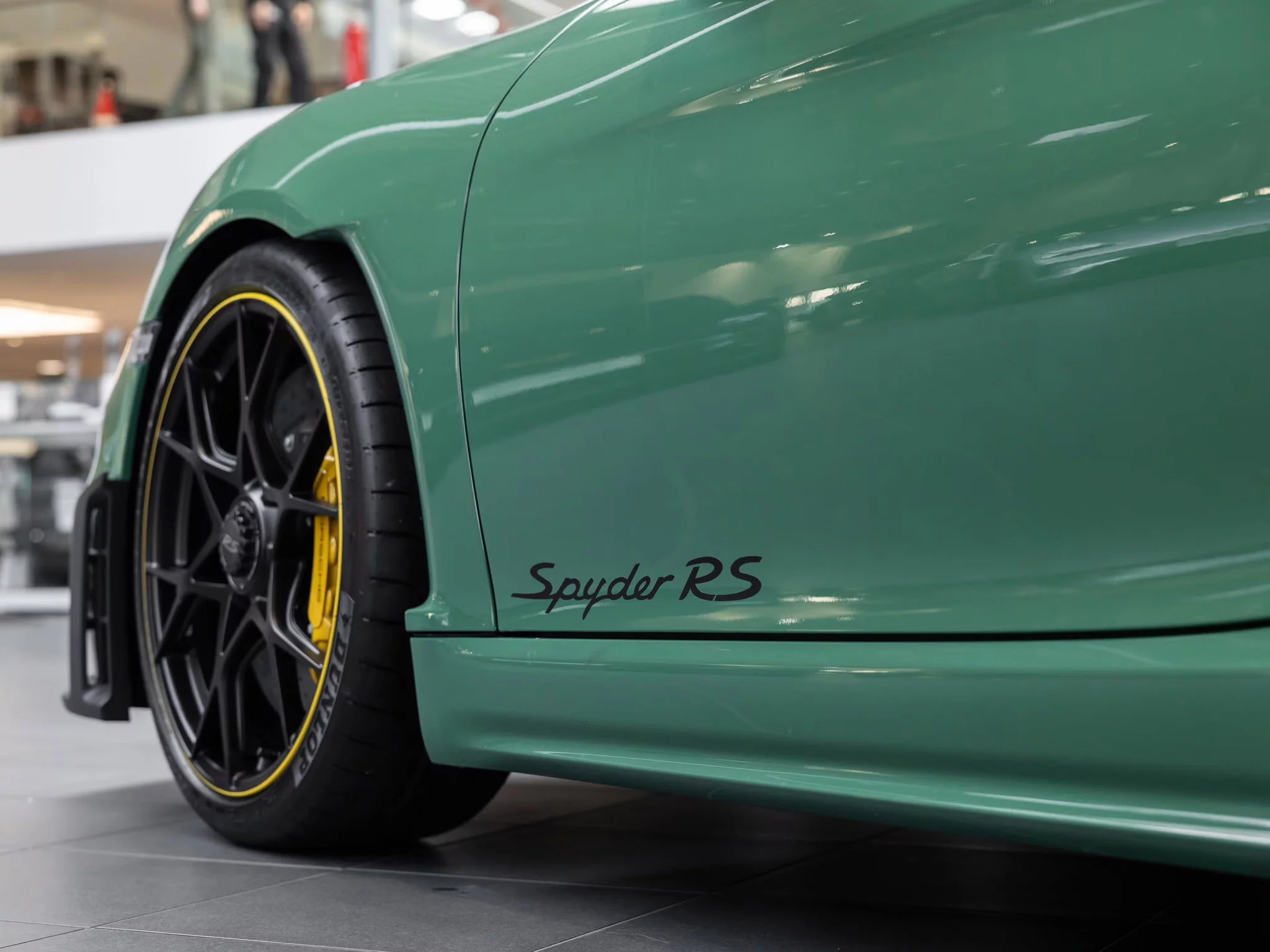 Auratium Green Porsche 718 Spyder RS
