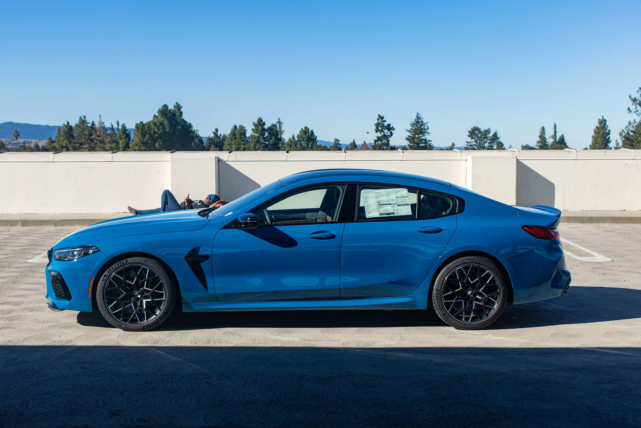 Laguna Seca Blue BMW M8