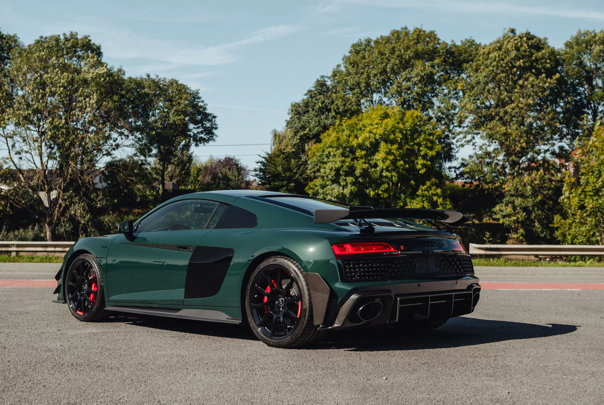 Goodwood Green Audi R8