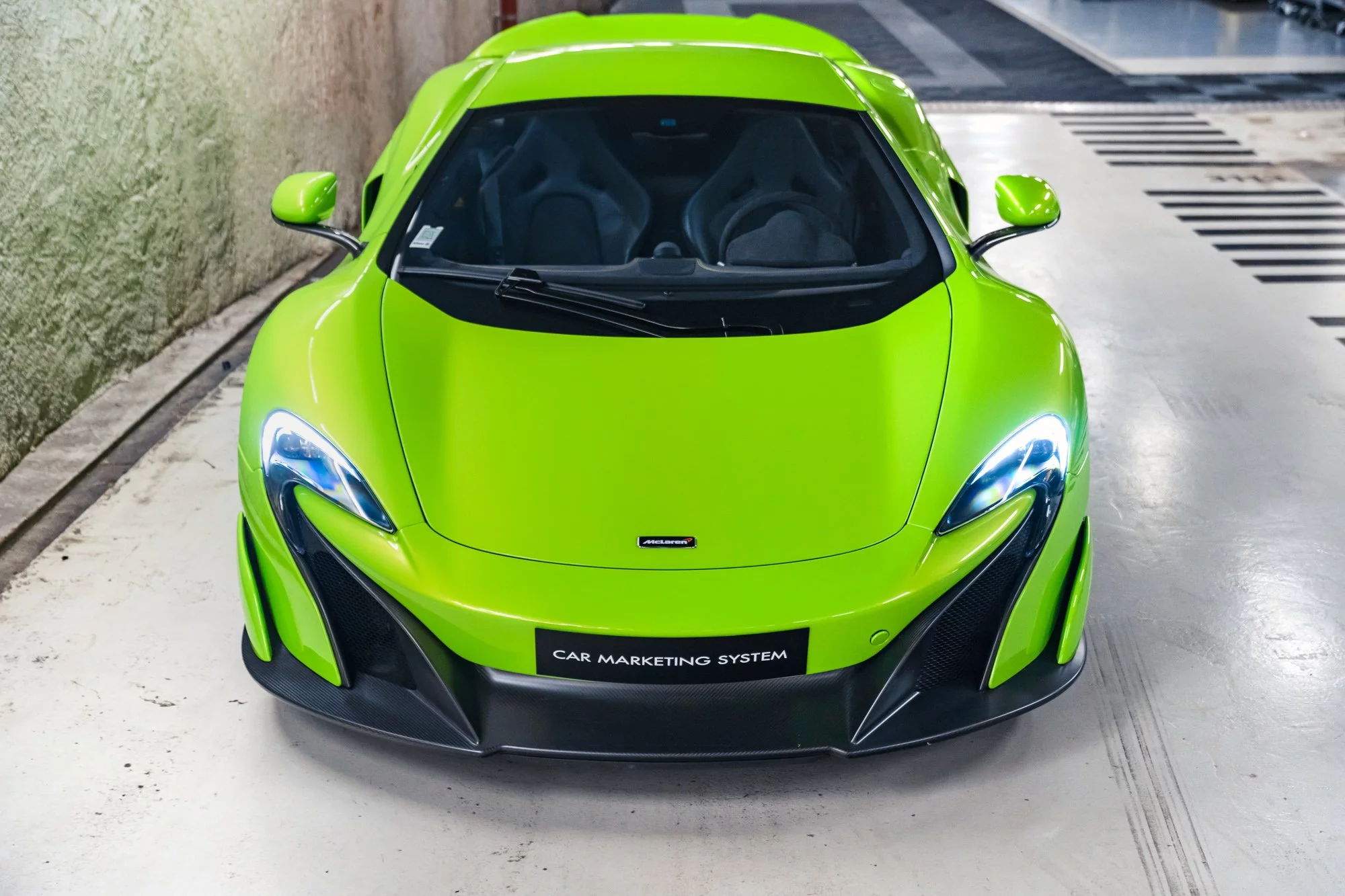 Napier Green McLaren 675LT