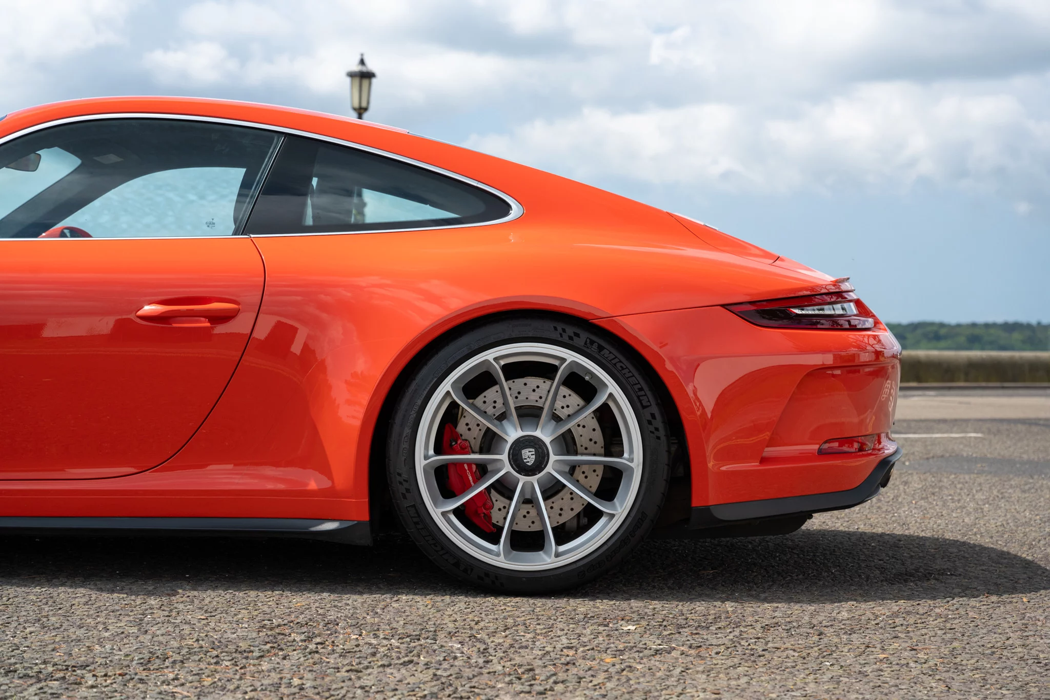 Lava Orange Porsche 911 GT3