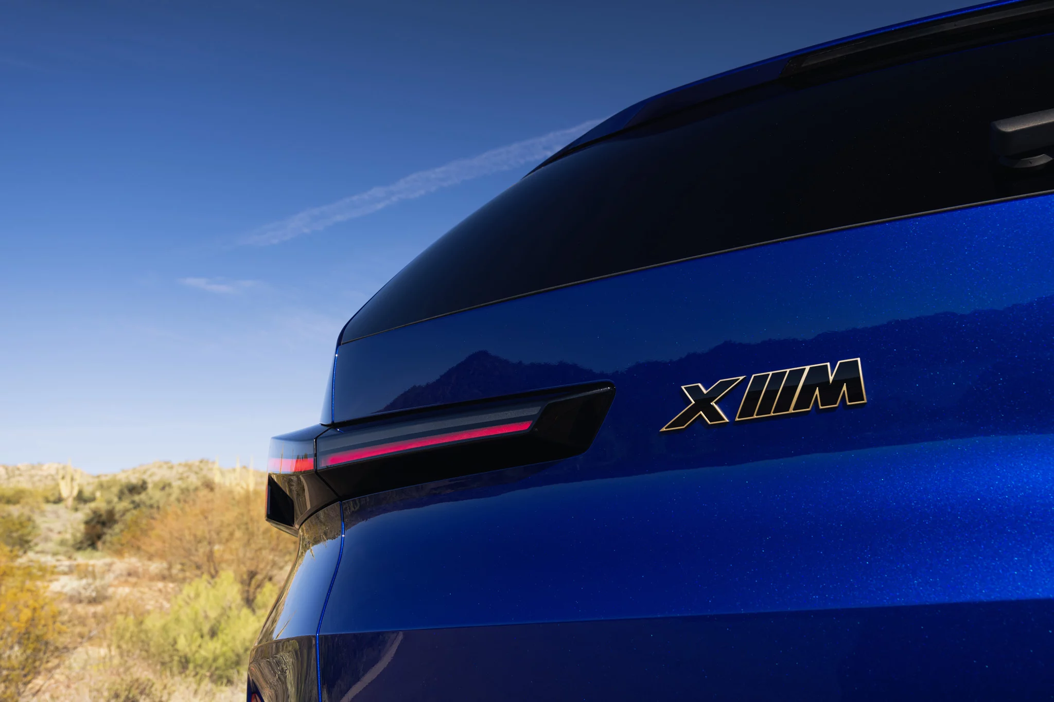 Marina Bay Blue BMW XM