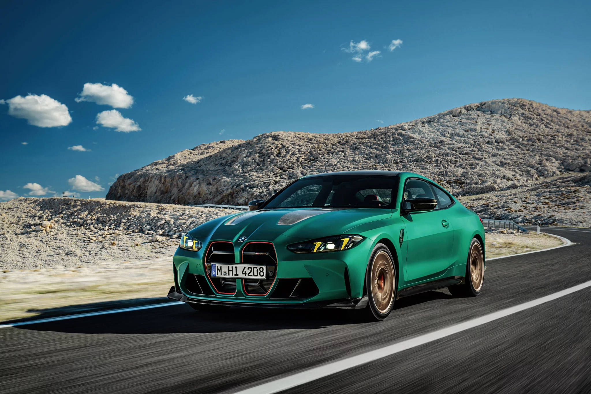 Frozen Isle of Man Green BMW M4