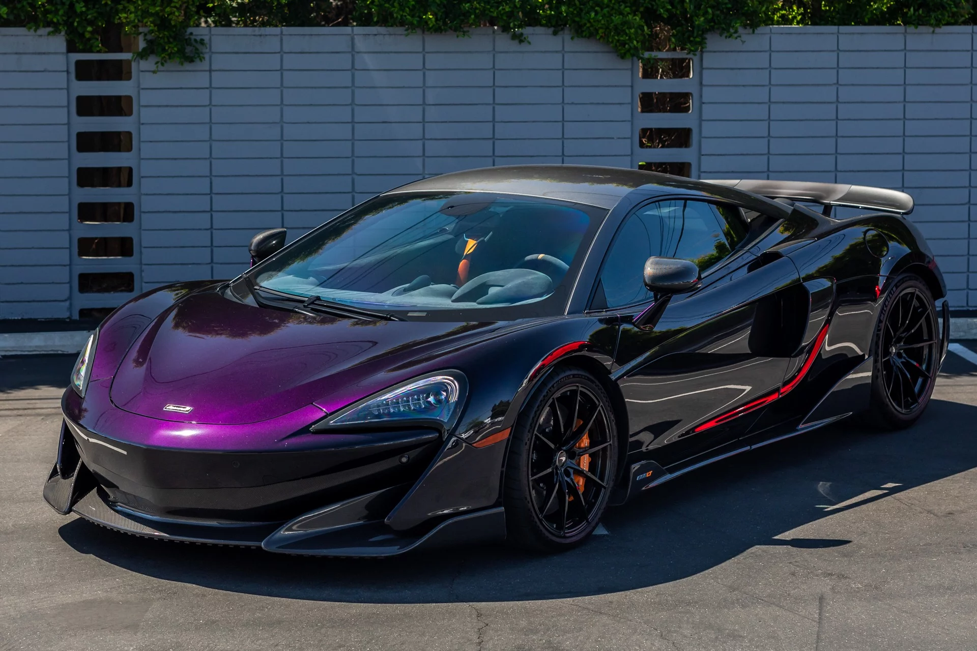Amethyst Black McLaren 600LT