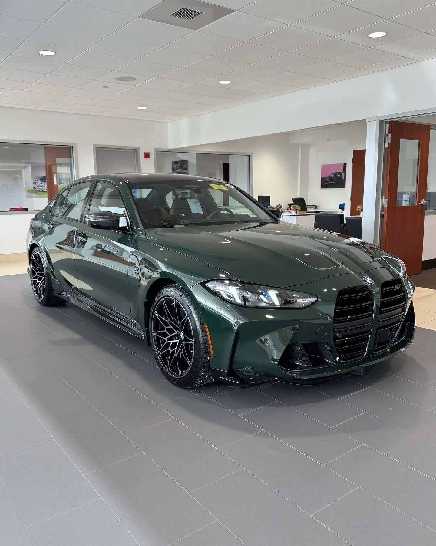 Brewster Green BMW M3