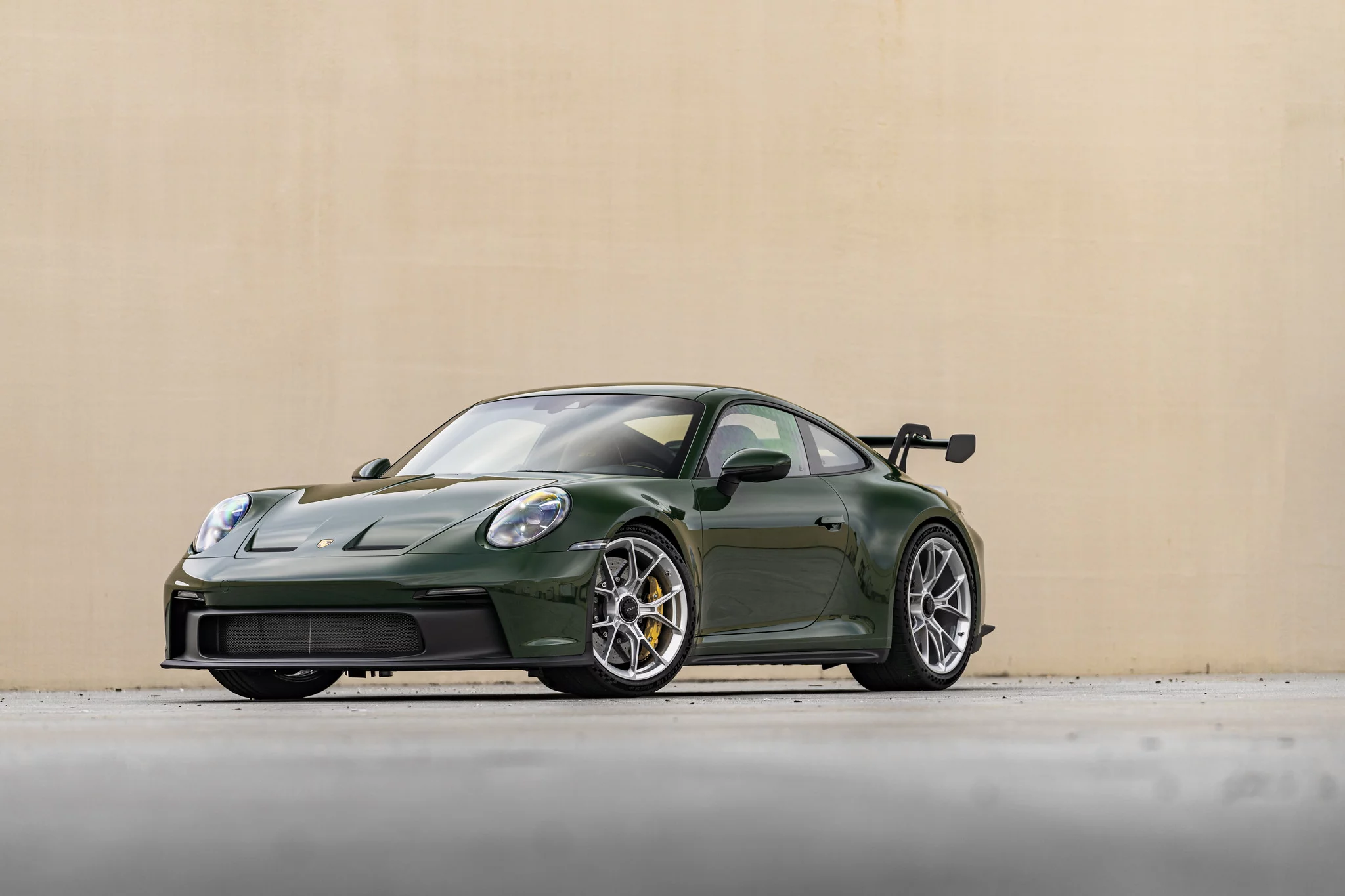 British Racing Green Porsche 911 GT3