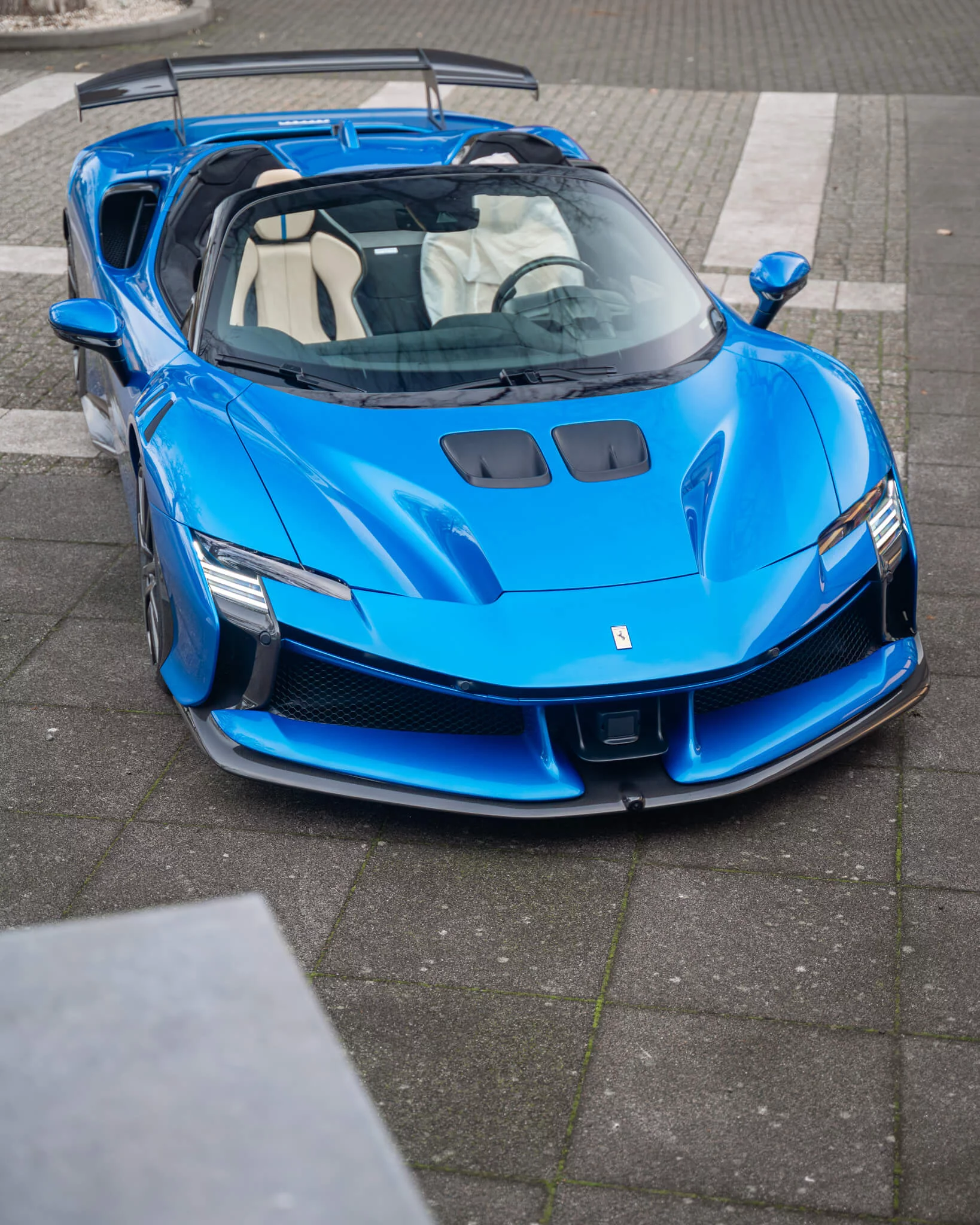 プリズマブルー 優待価格[CADDITION]シャギーボリュームフリンジマフラー | KOBUNSHA