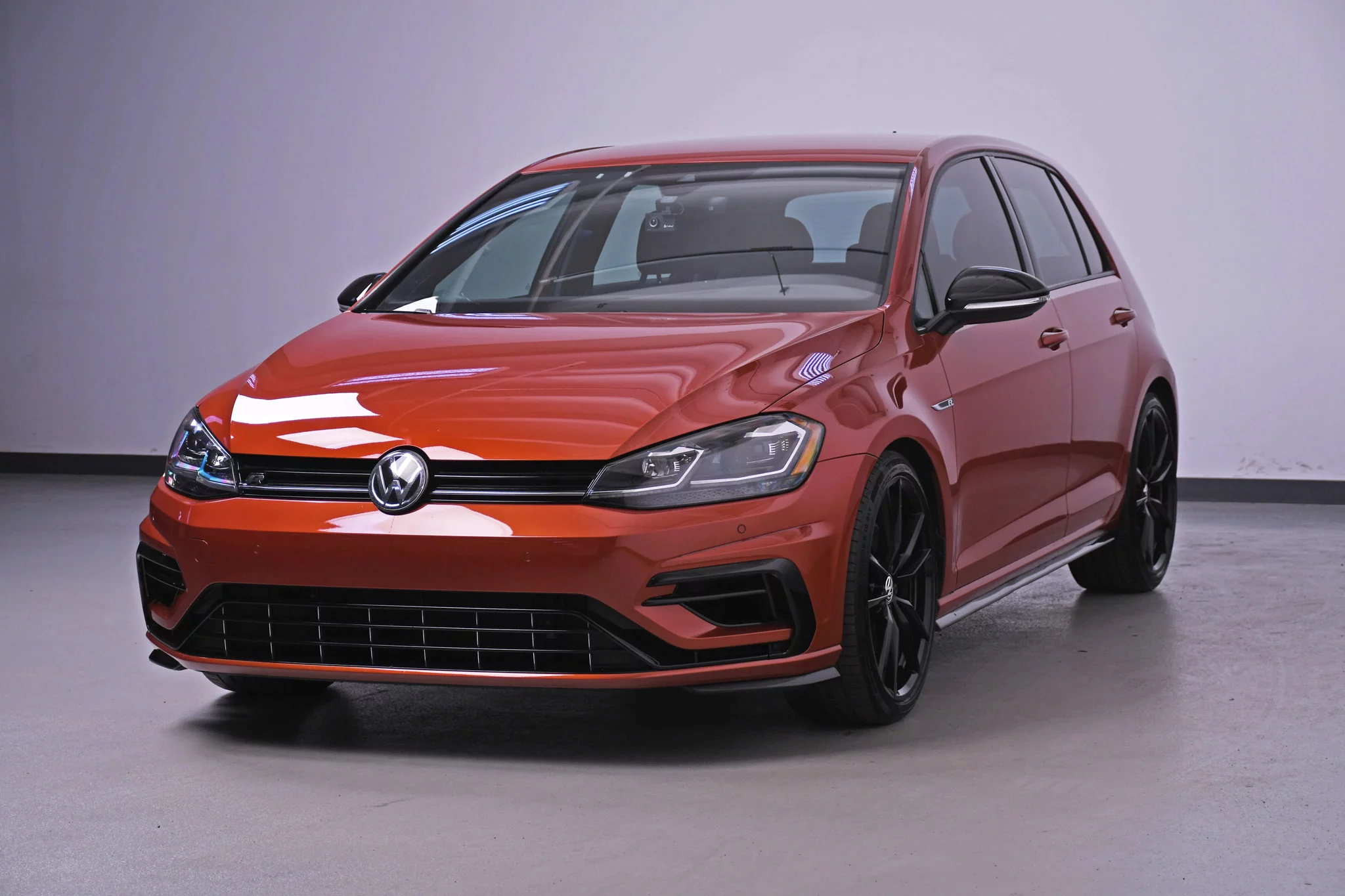 Copper Orange Volkswagen Golf