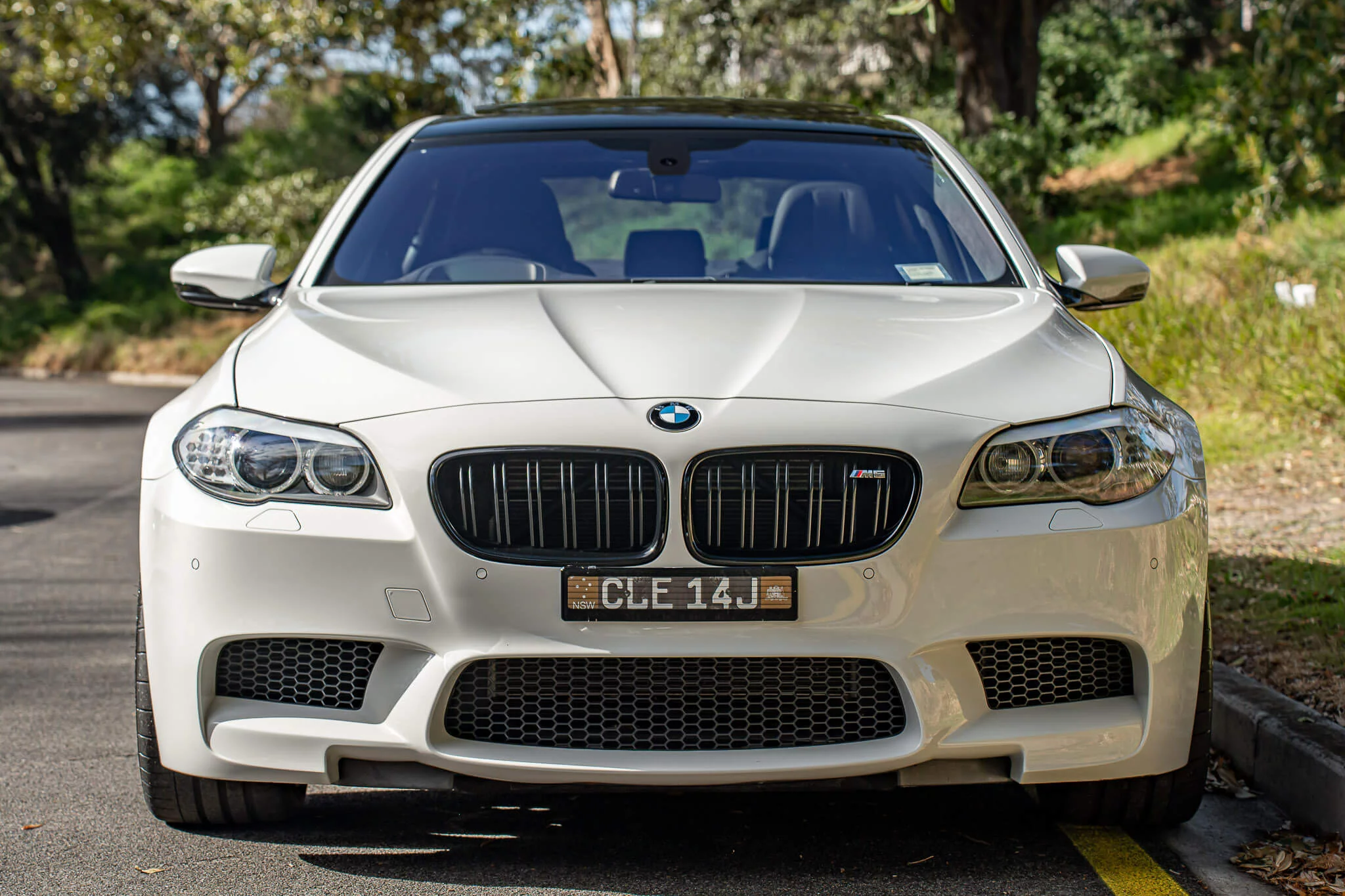 Alpine White III BMW M5
