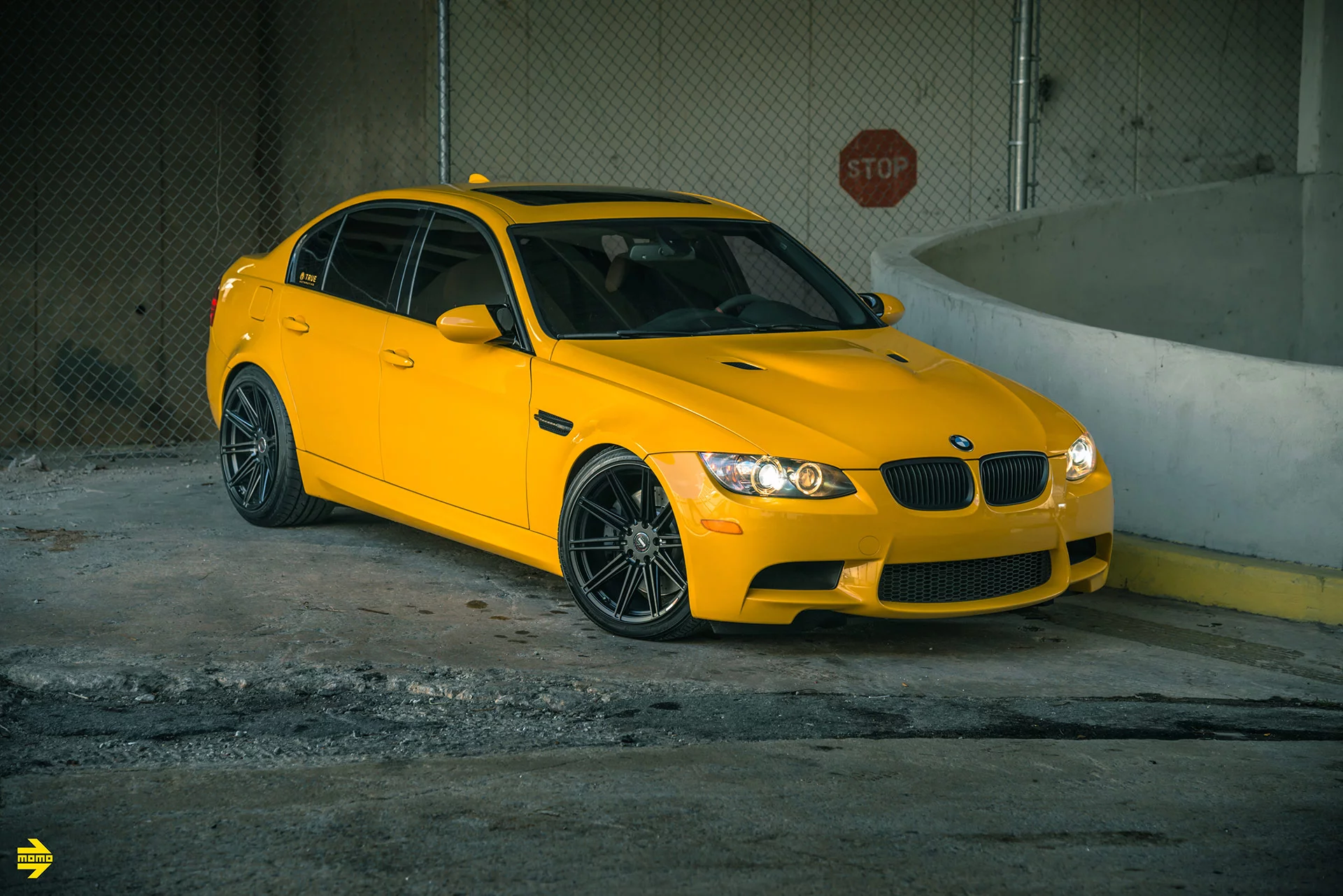 Atacama Yellow BMW M3