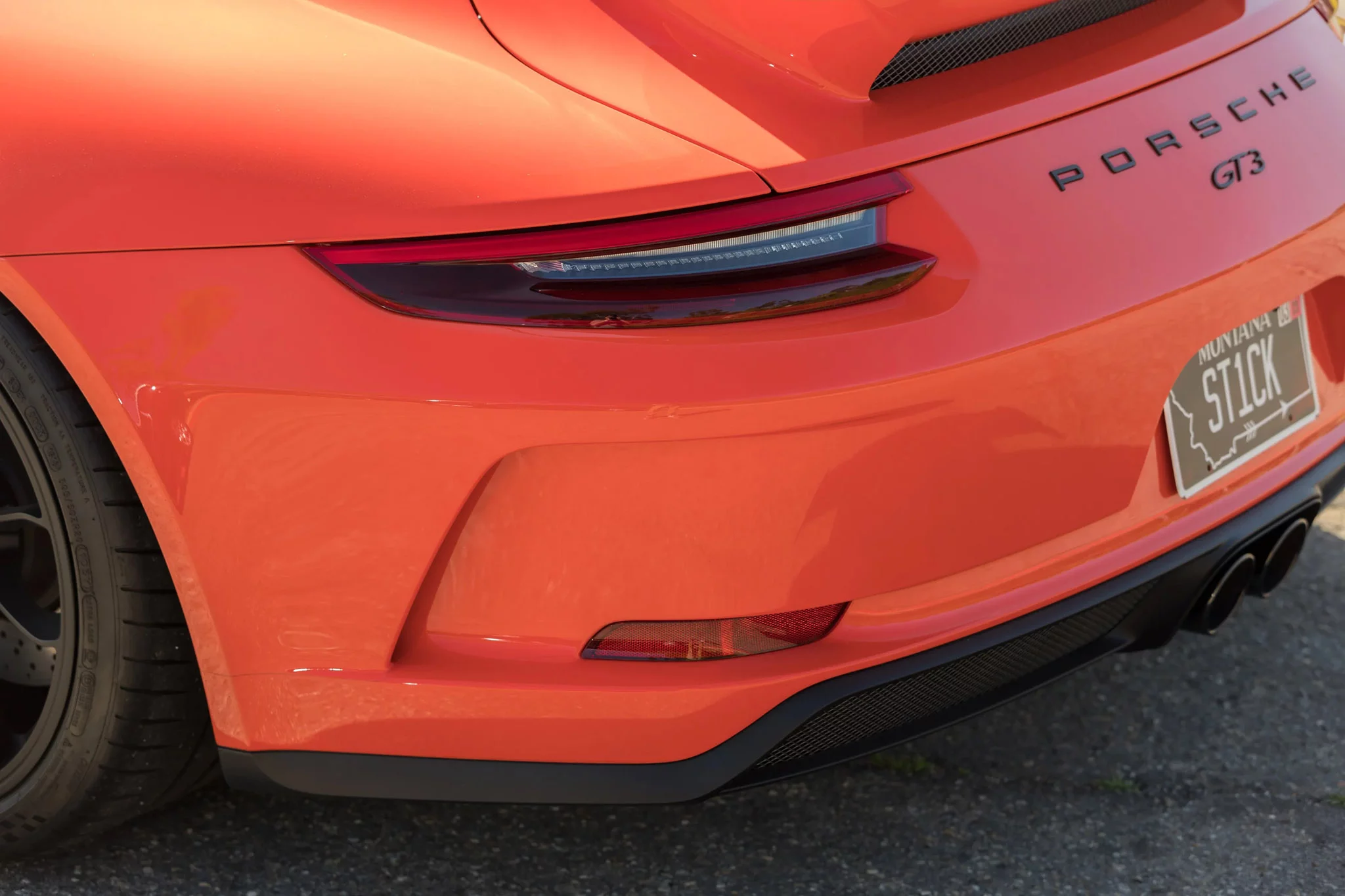 Lava Orange Porsche 911 GT3