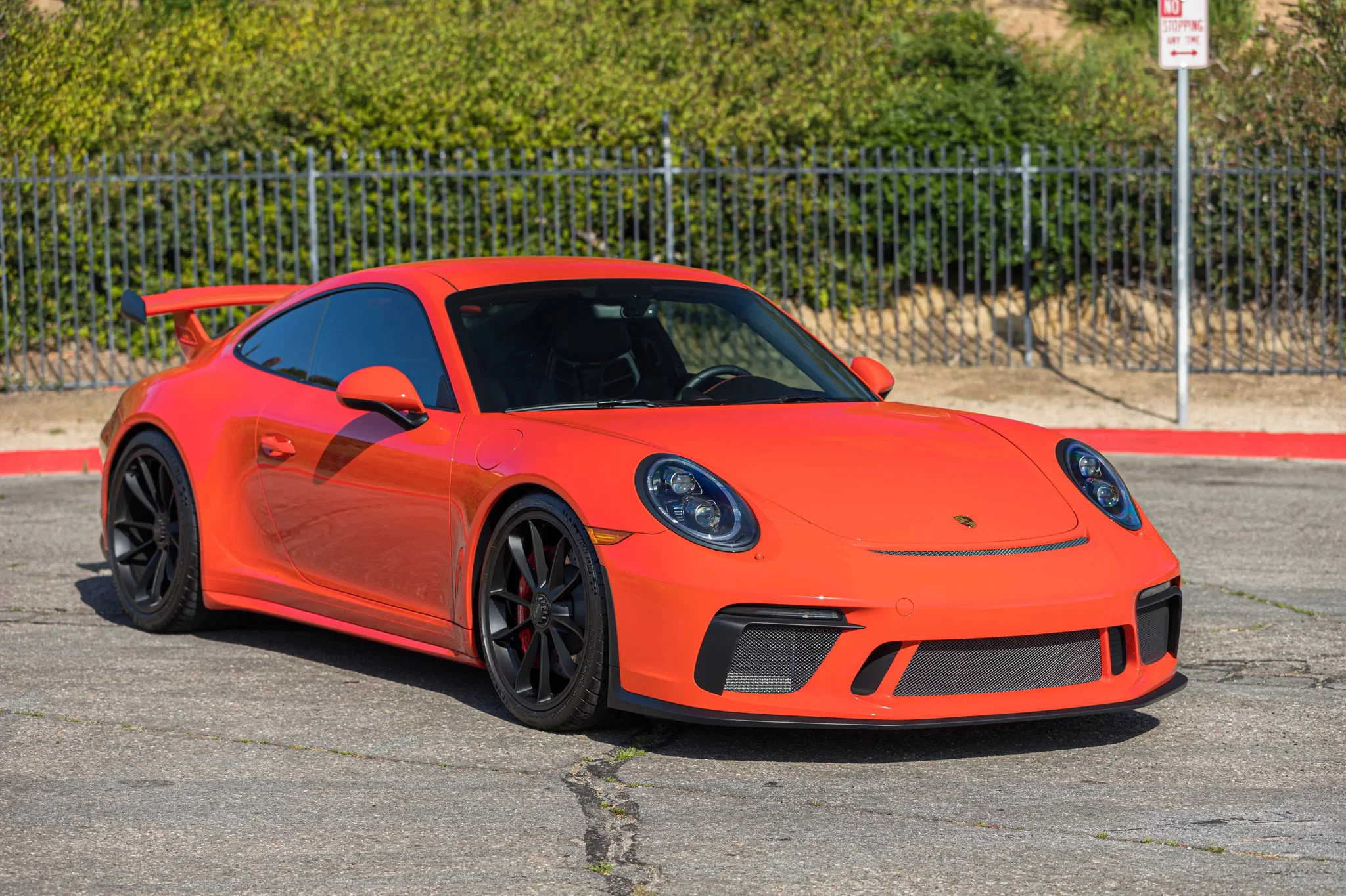 Lava Orange Porsche 911 GT3
