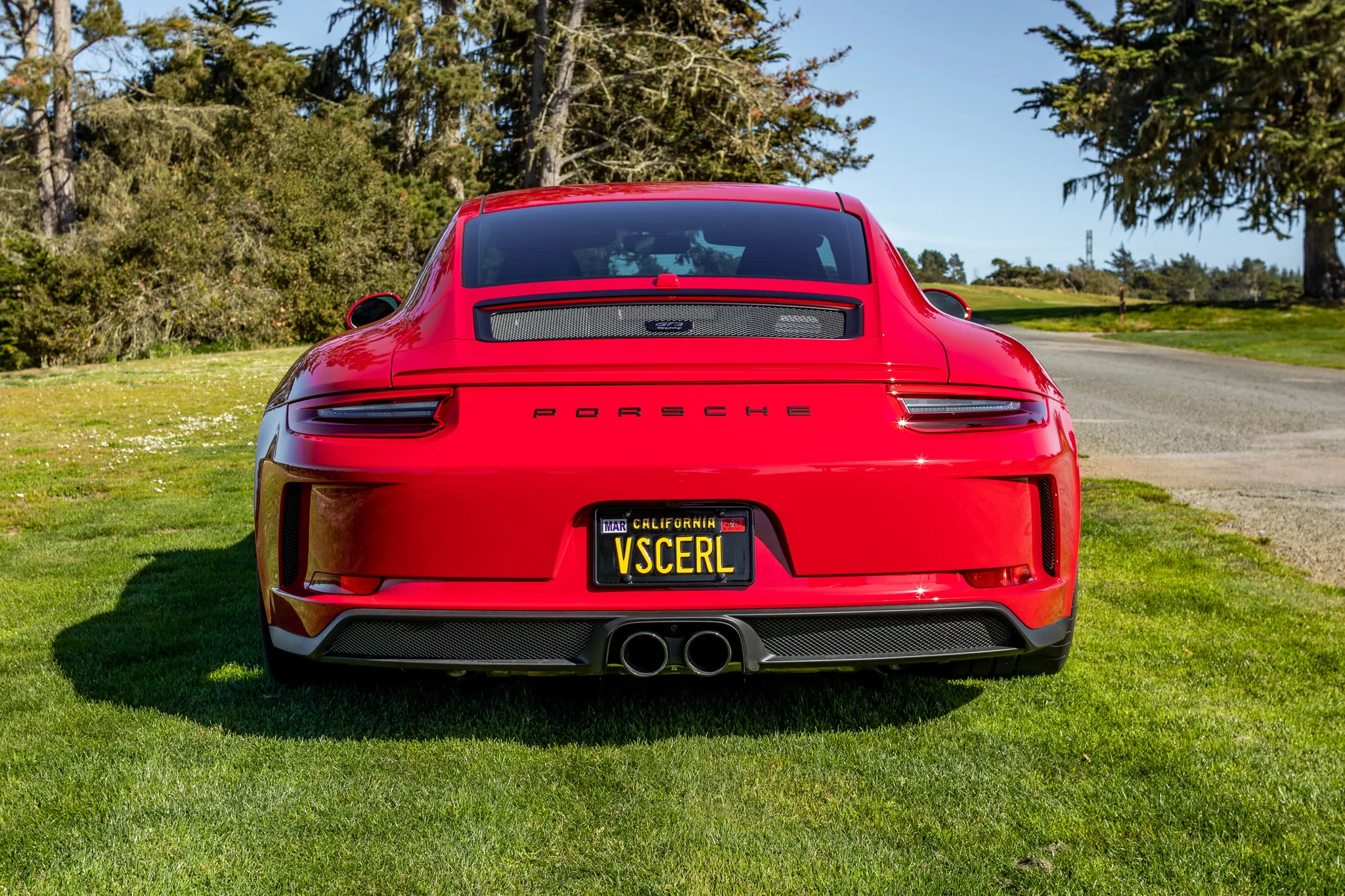 Carmine Red Porsche 911 GT3