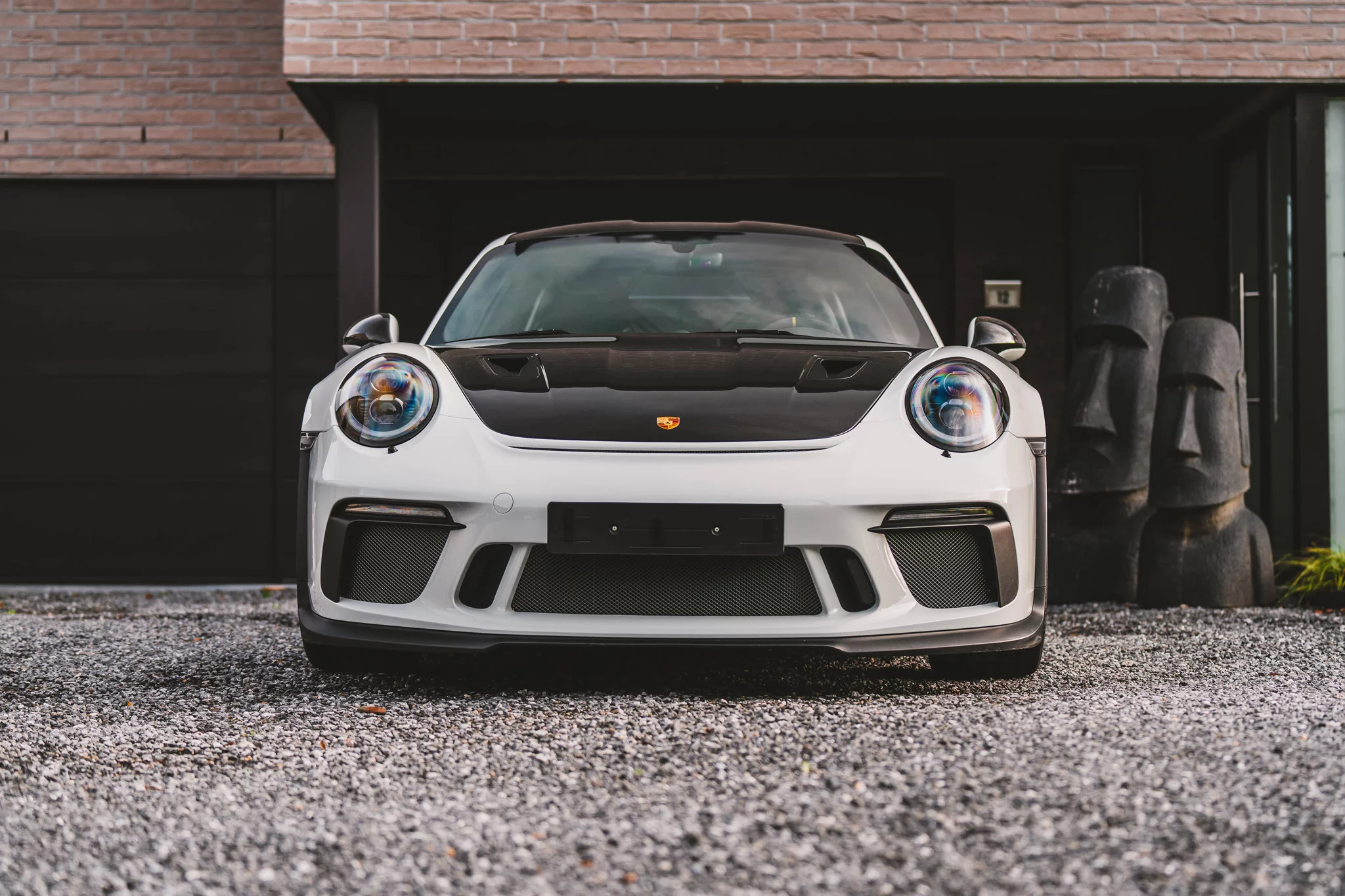 Pure White Porsche 911 GT3 RS