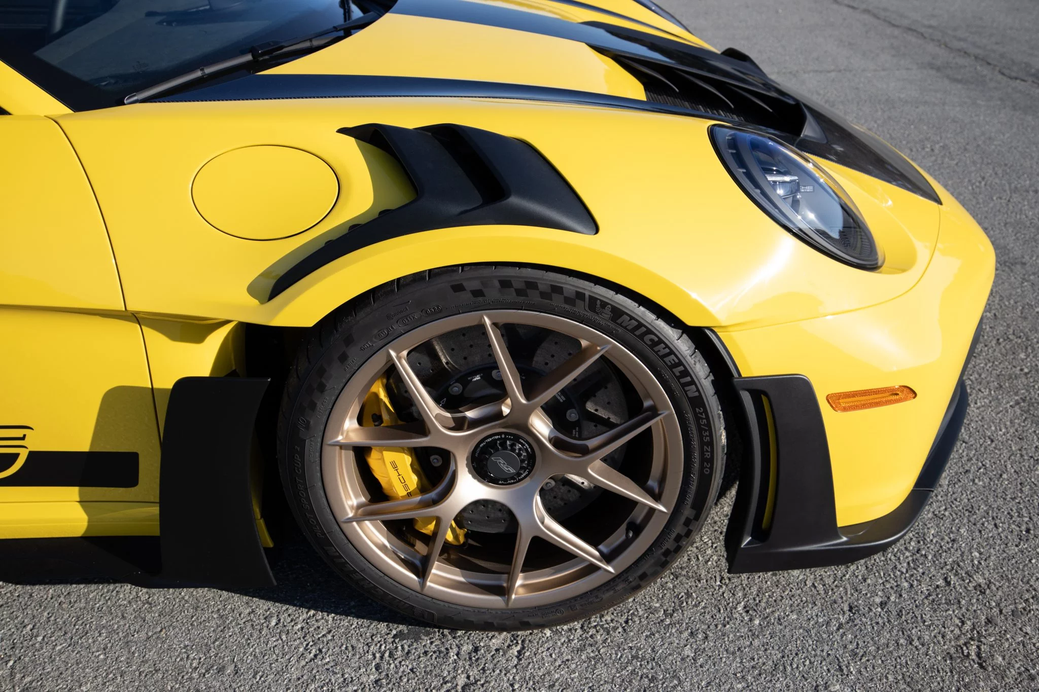 Racing Yellow Porsche 911 GT3 RS