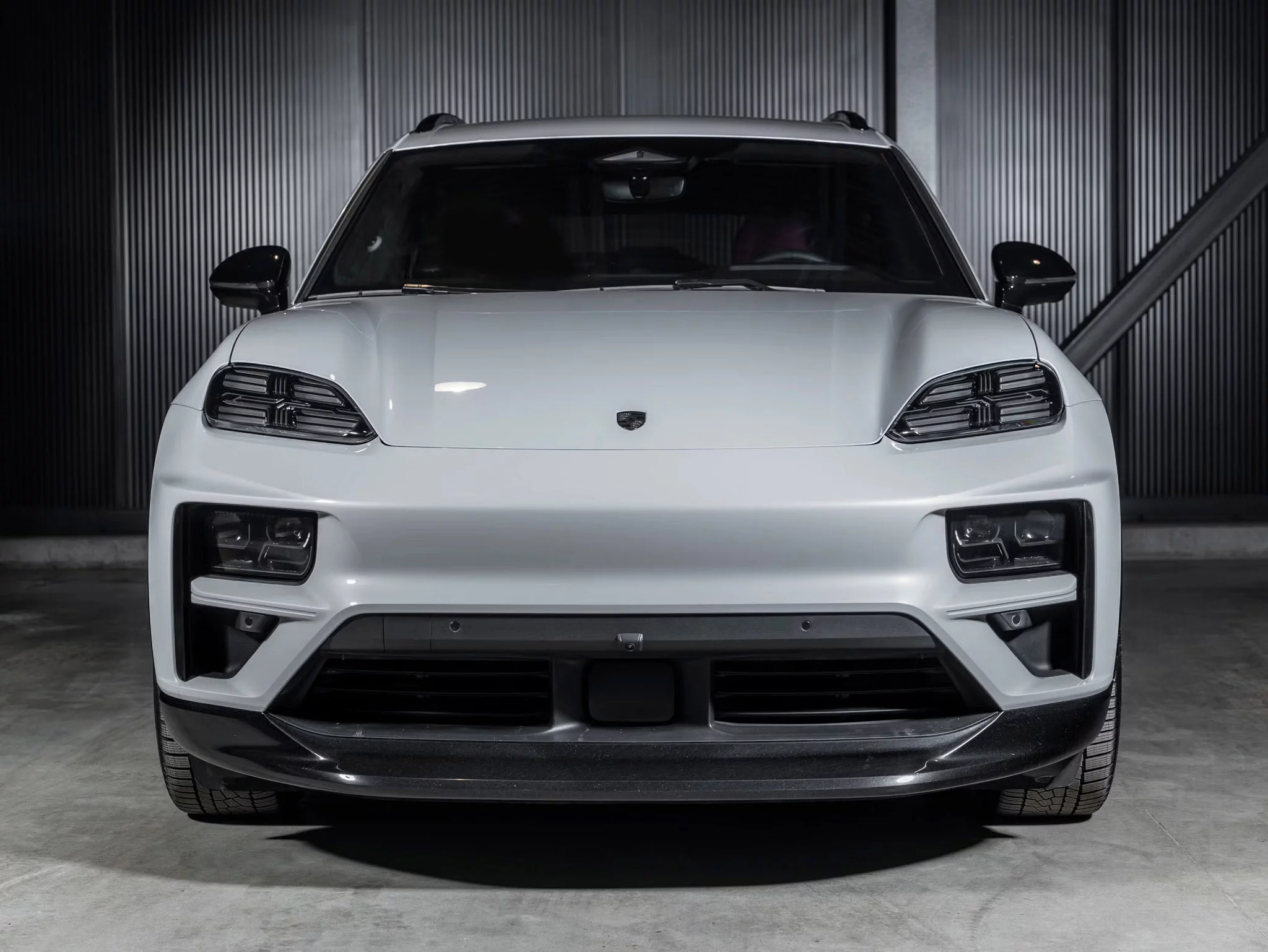 Ice Grey Metallic Porsche Macan Electric