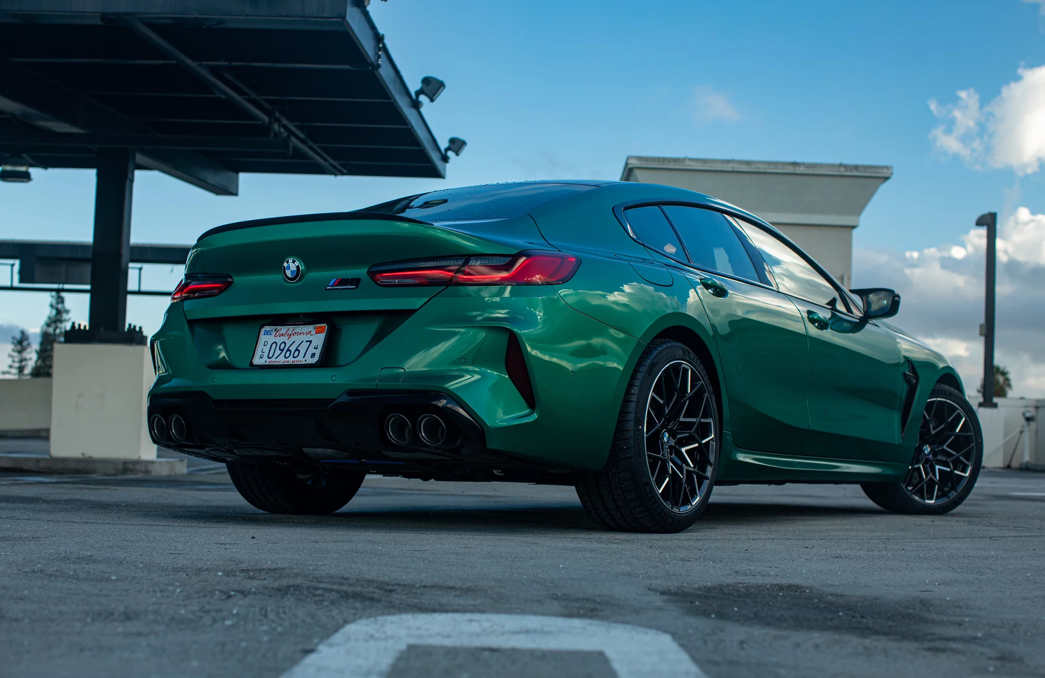 Isle of Man Green BMW M8