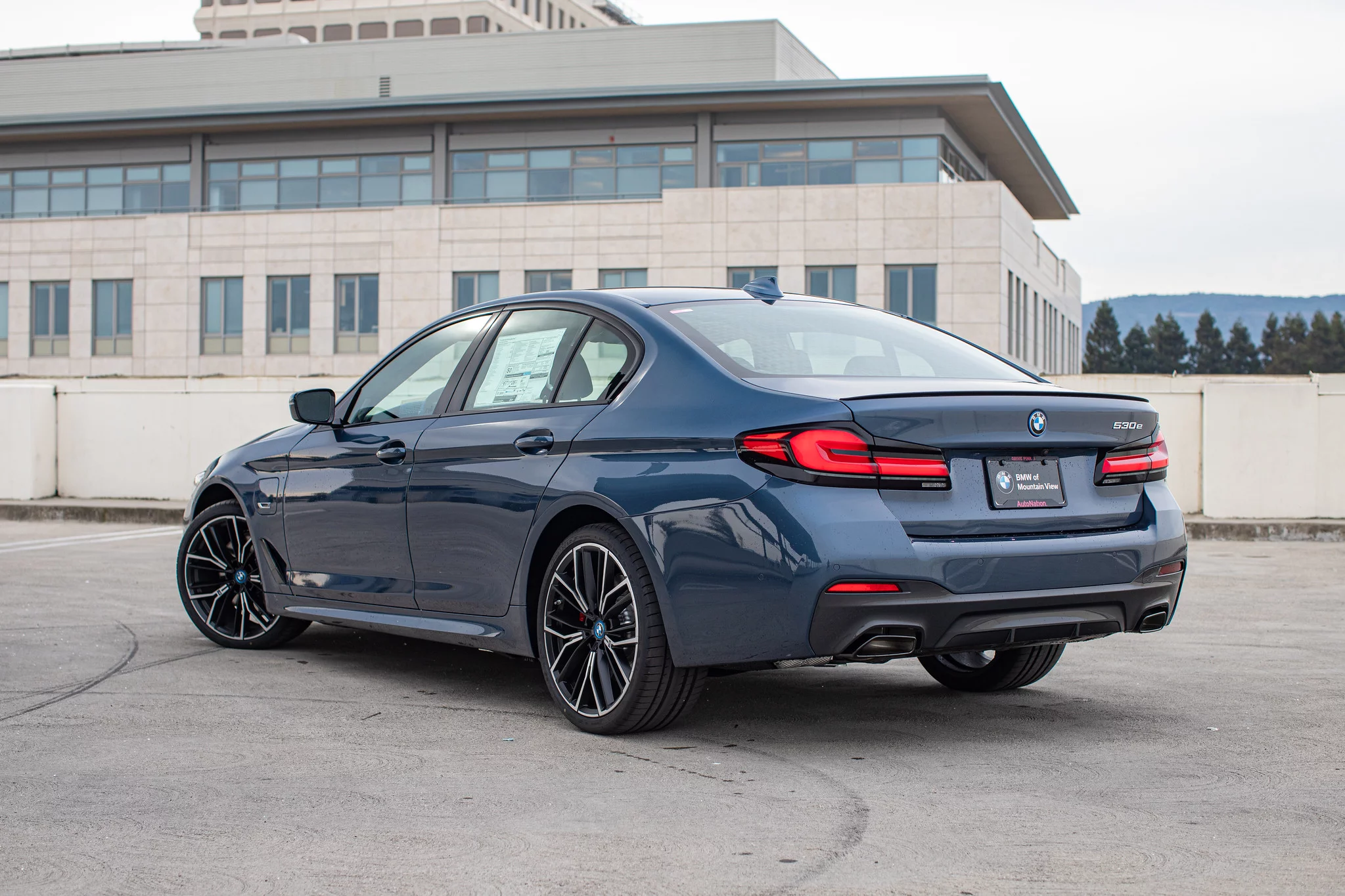 Arctic Race Blue BMW 5 Series