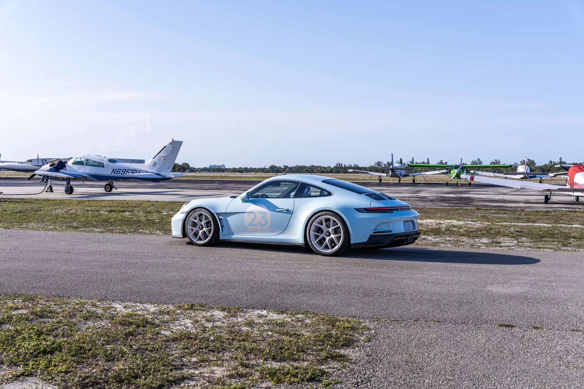 Coppa Florio Blue Porsche 911 S/T
