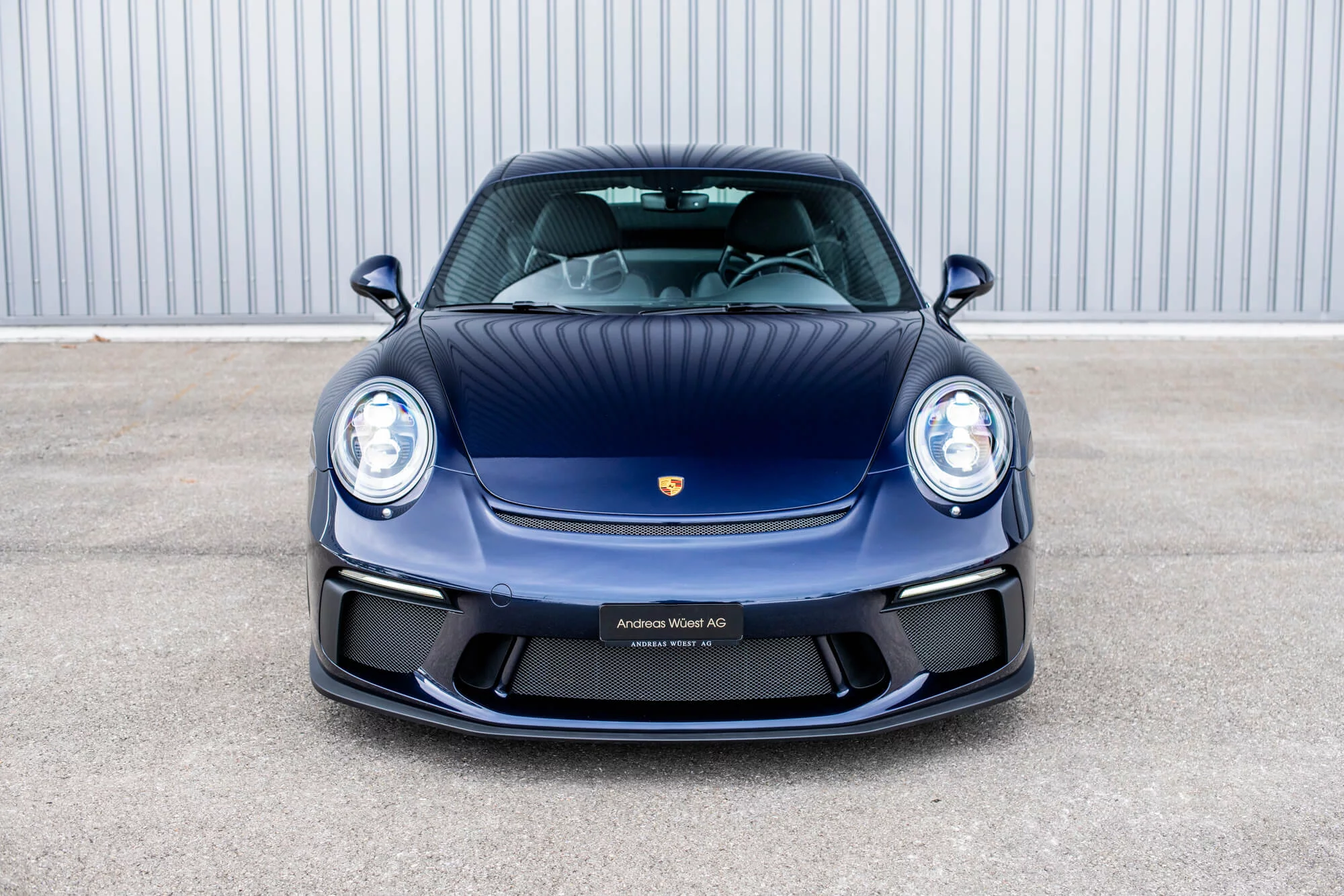Midnight Blue Metallic Porsche 911 GT3