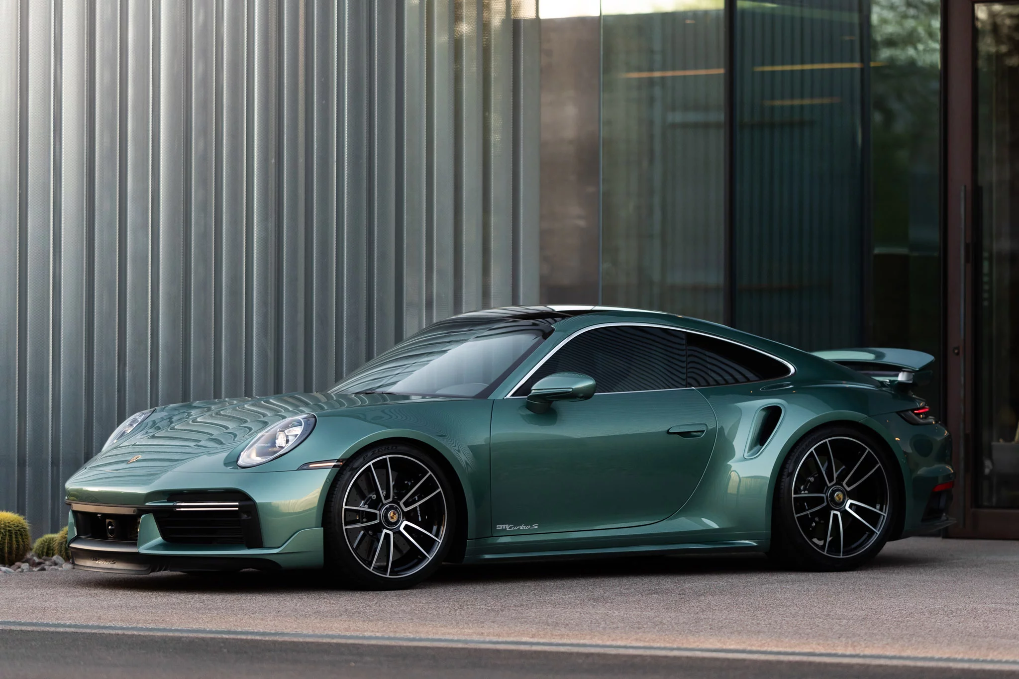 Racing Green Metallic Porsche 911 Turbo