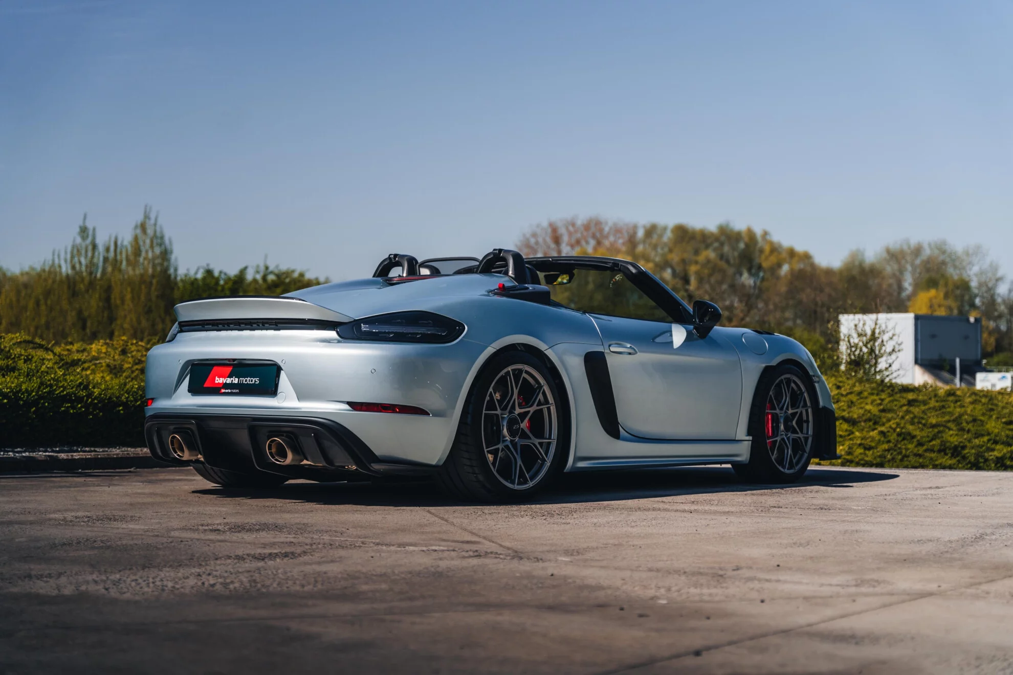 Azzurro Thetys Porsche 718 Spyder RS