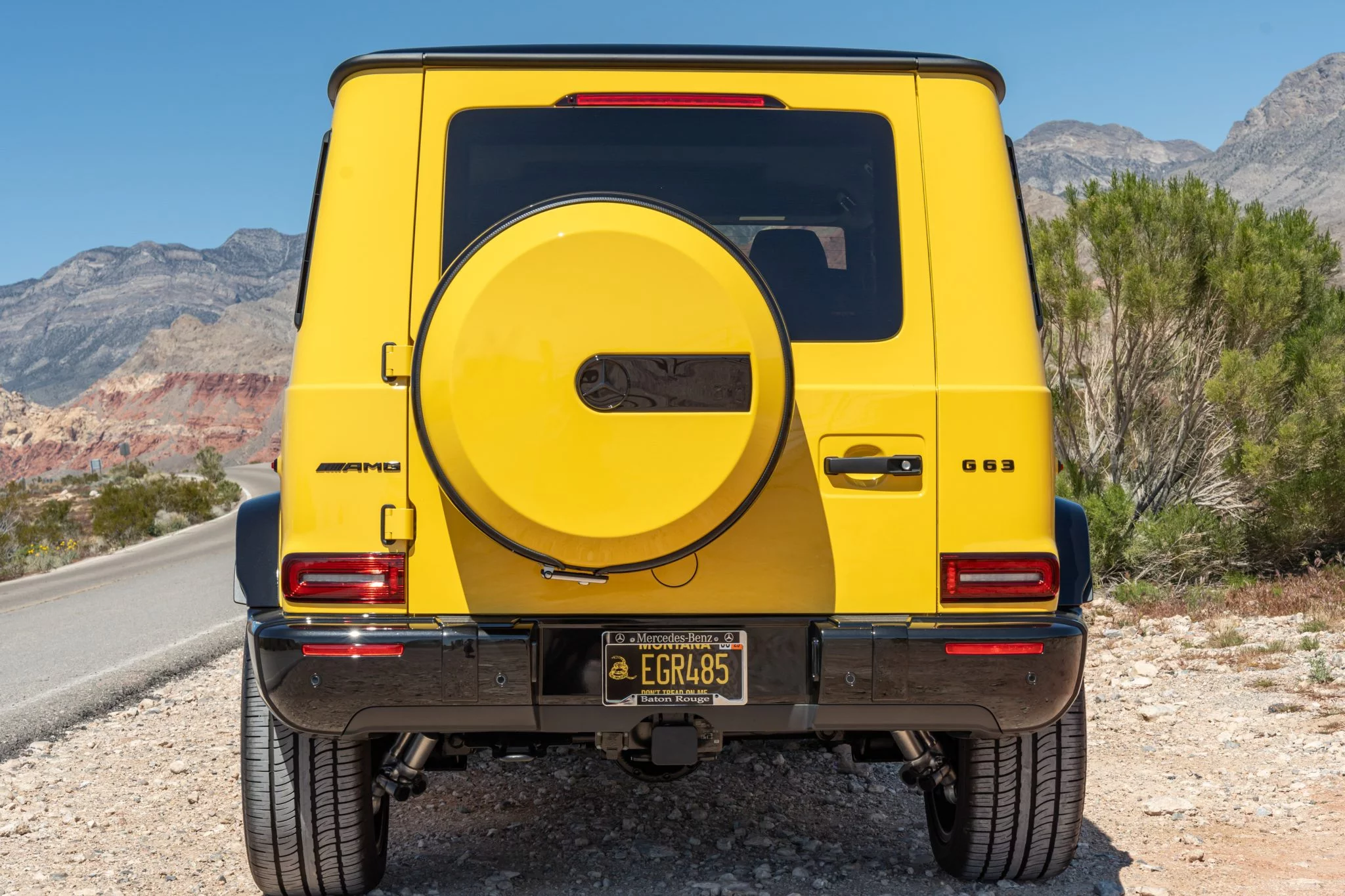 Sun Yellow Mercedes-AMG G 63