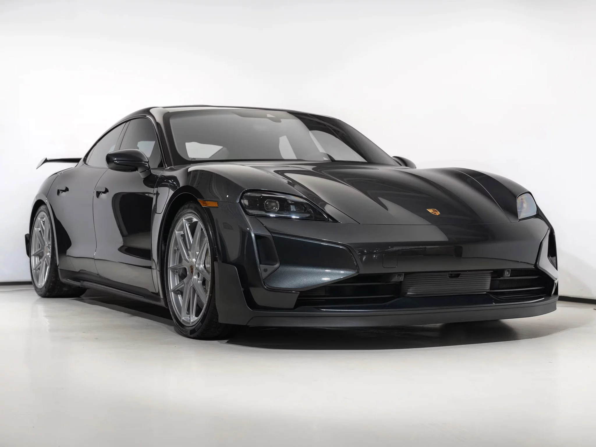 Volcano Grey Metallic Porsche Taycan