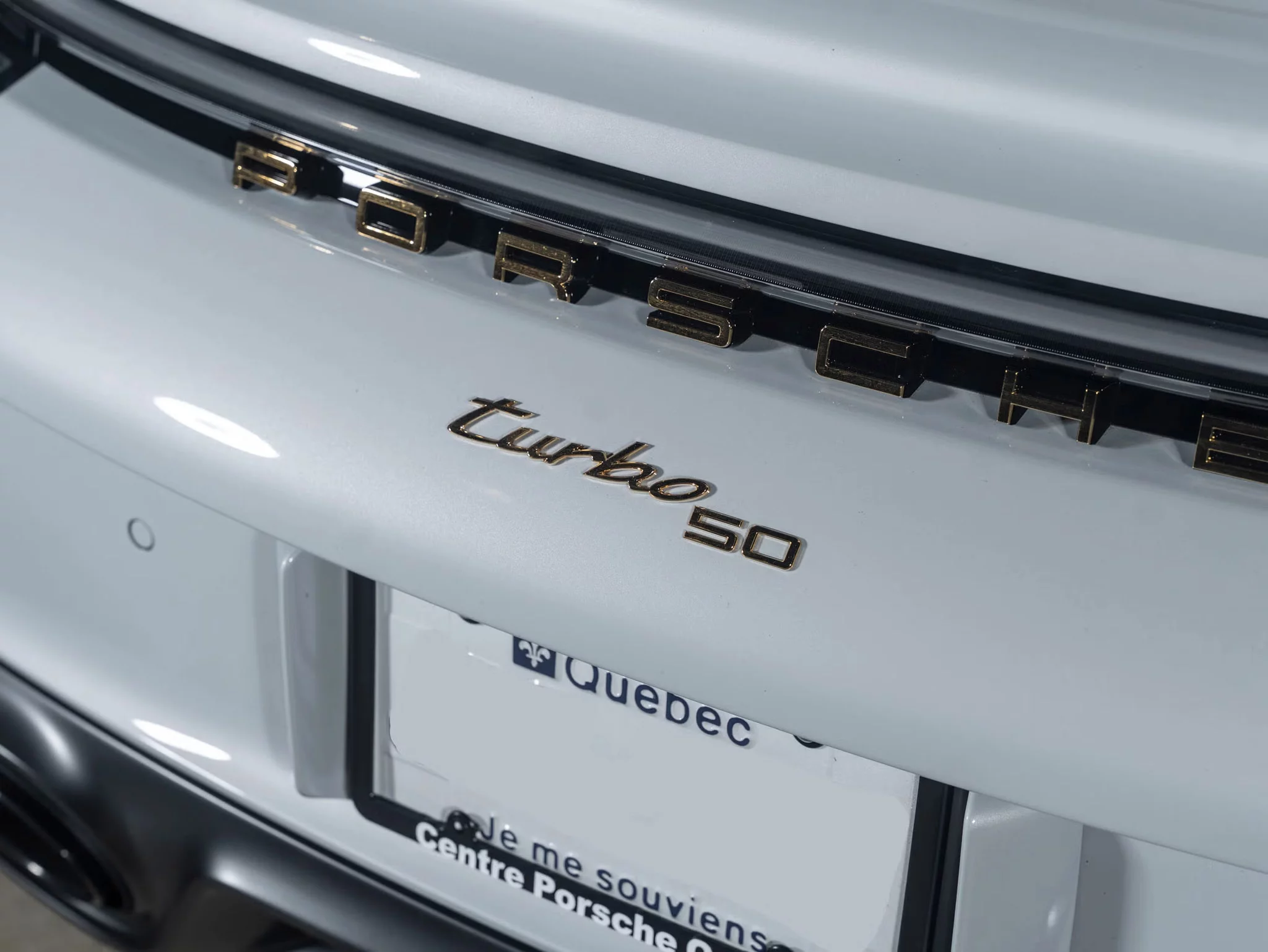 Ice Grey Metallic Porsche 911 Turbo