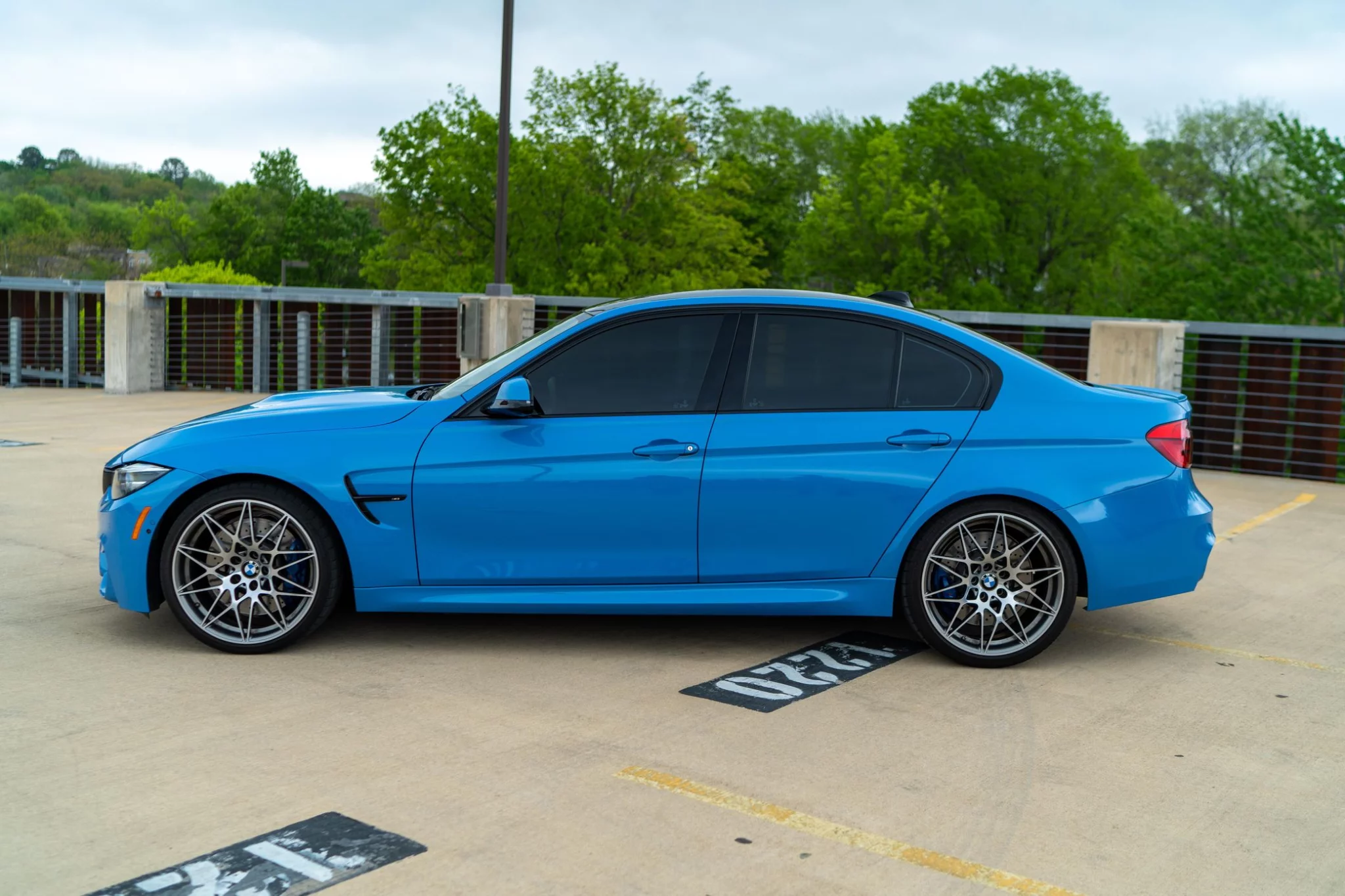 Yas Marina Blue BMW M3