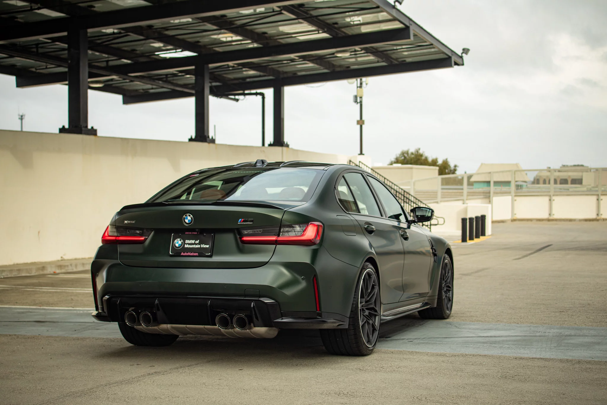 Frozen Deep Green BMW M3