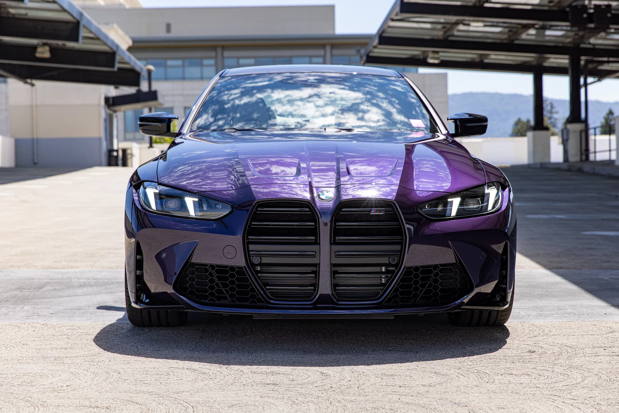 Techno Violet BMW M4