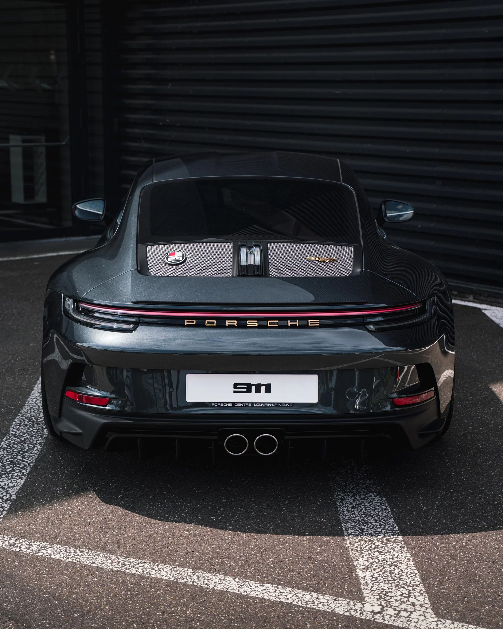 Carbon Steel Grey Porsche 911 S/T