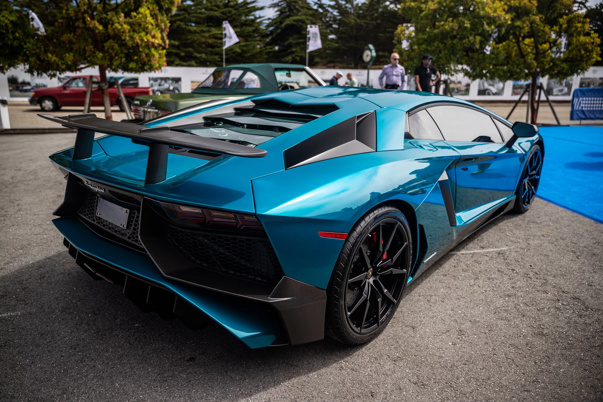 Verde Artemis Lamborghini Aventador