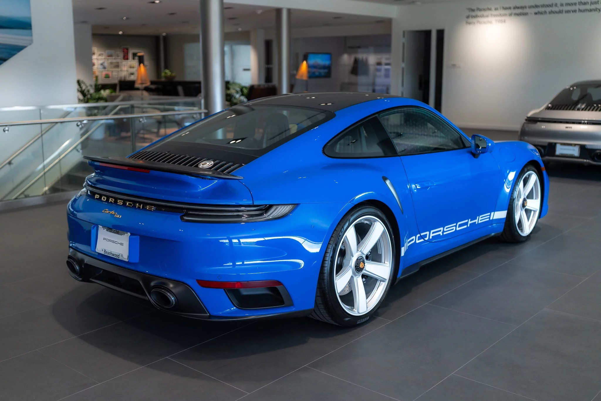 Club Blue Porsche 911 Turbo
