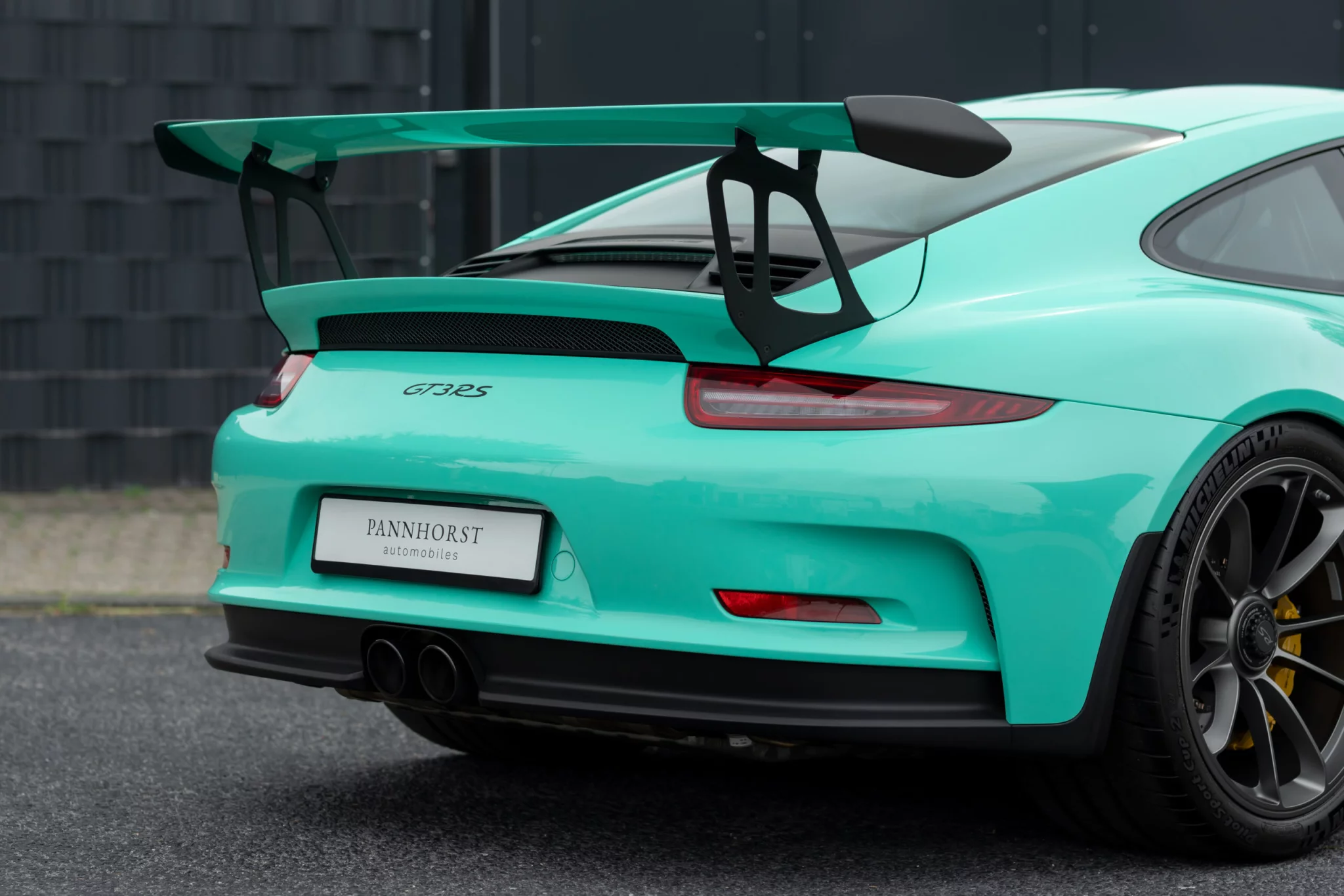 Mint Green Porsche 911 GT3 RS