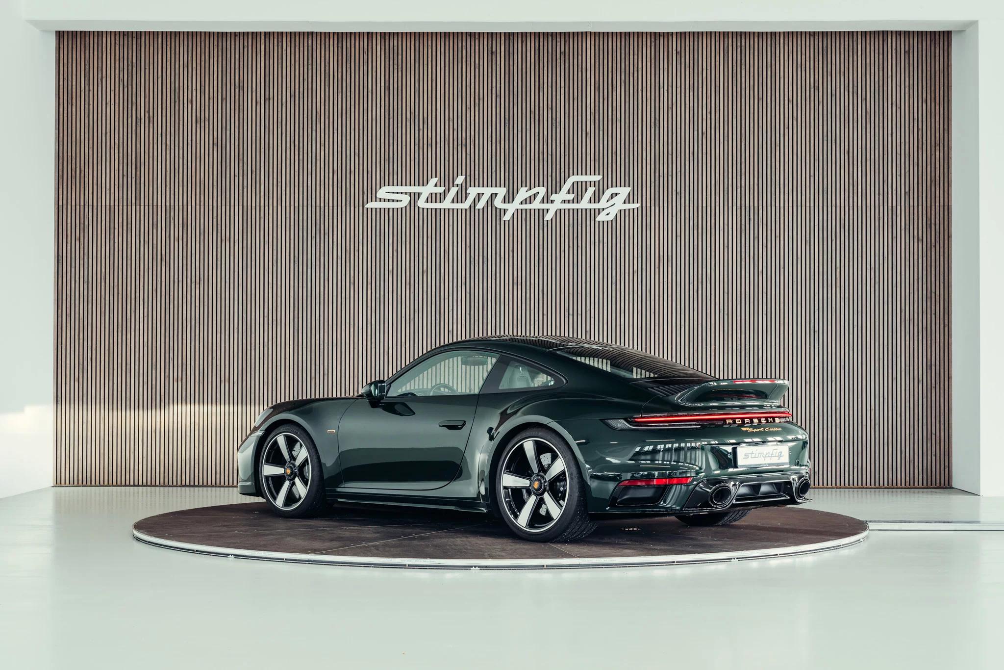 Brewster Green Porsche 911 Sport Classic