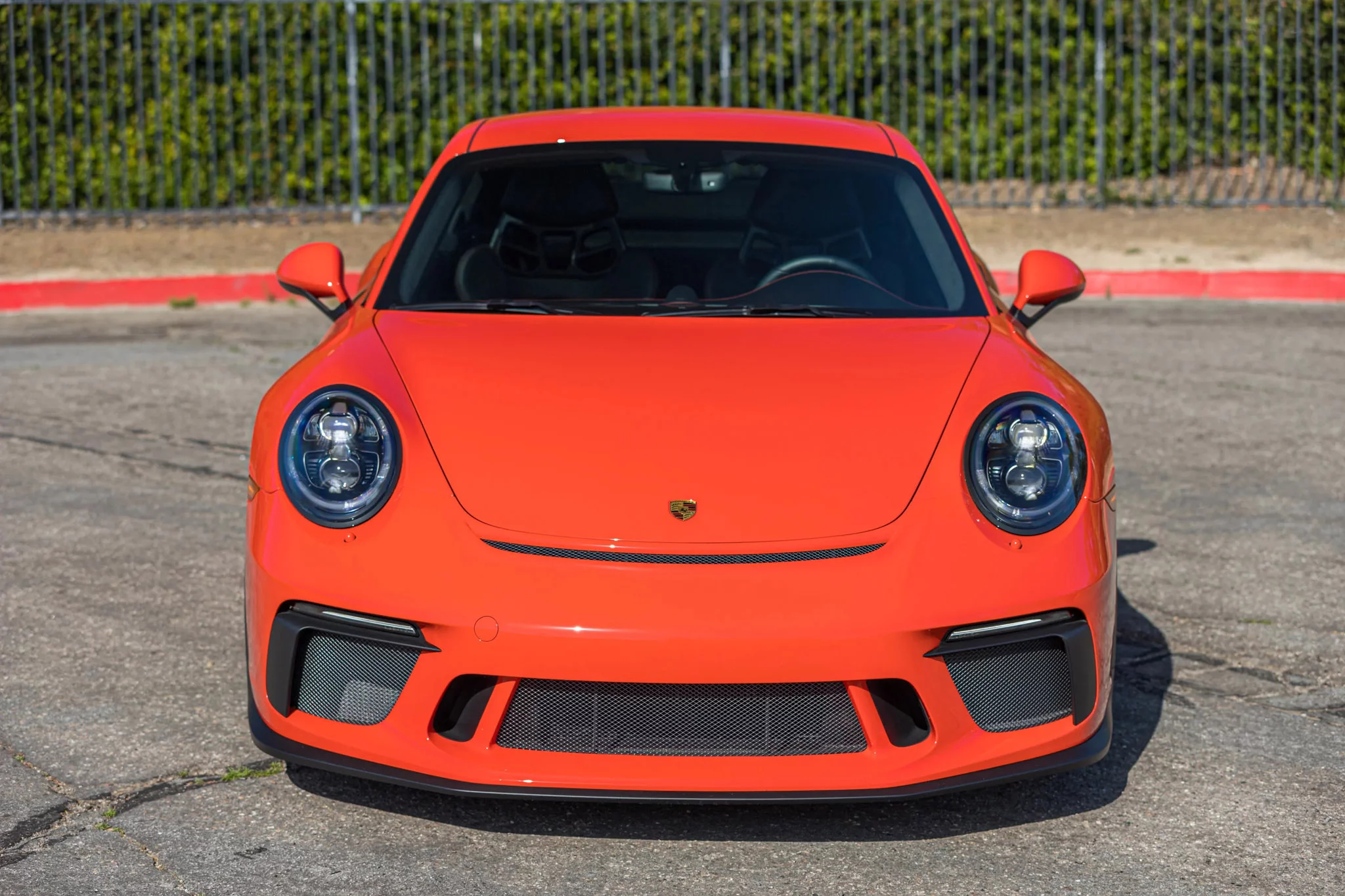 Lava Orange Porsche 911 GT3
