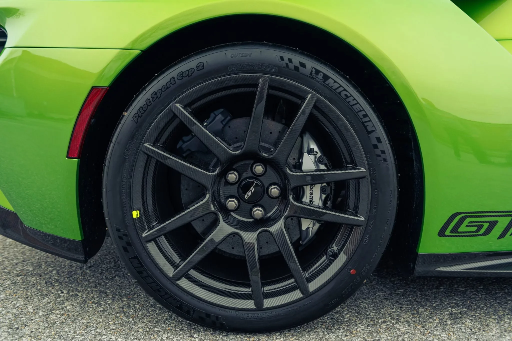 Snakeskin Green Ford GT