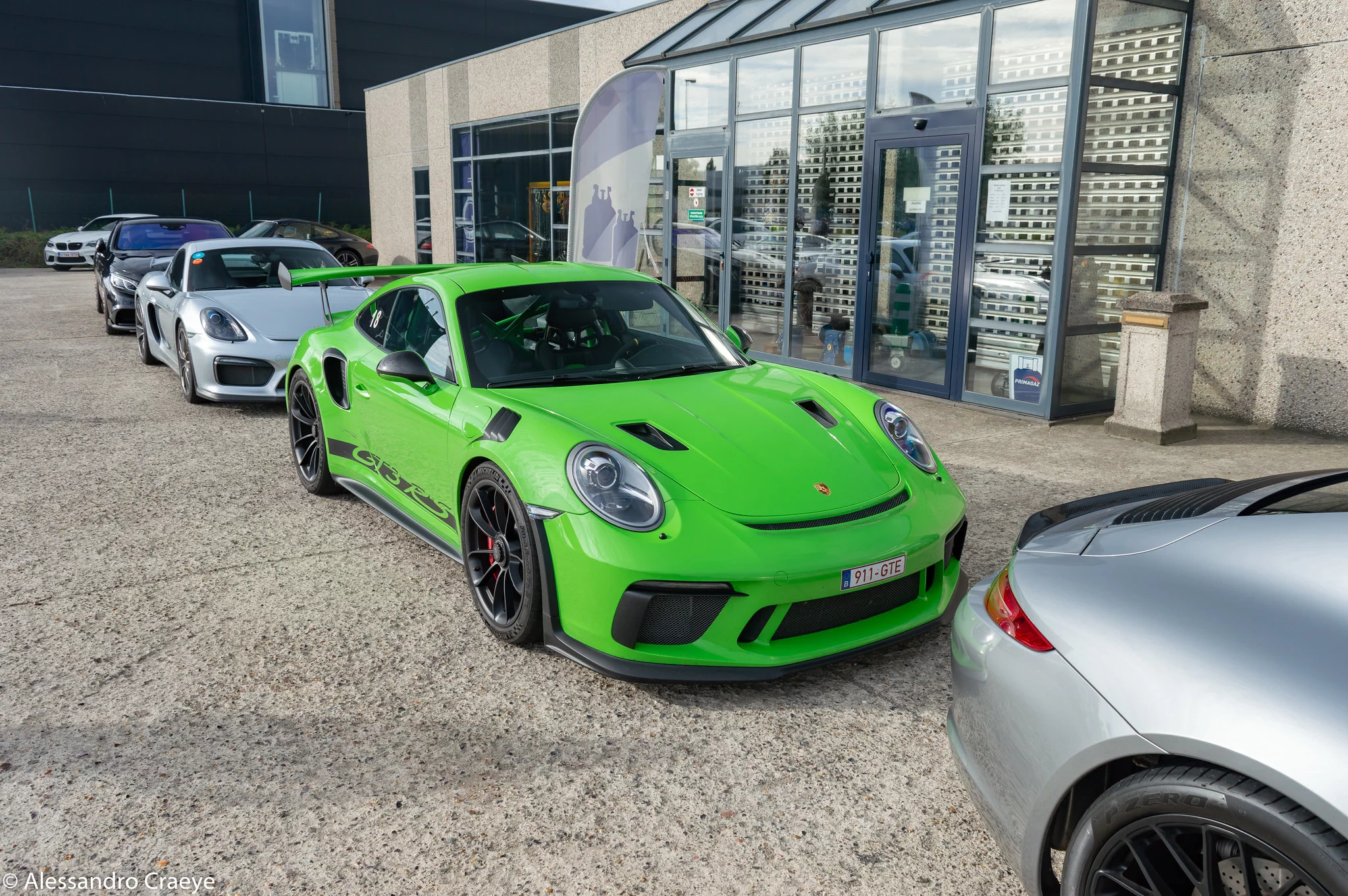 Lizard Green Porsche 911 GT3 RS