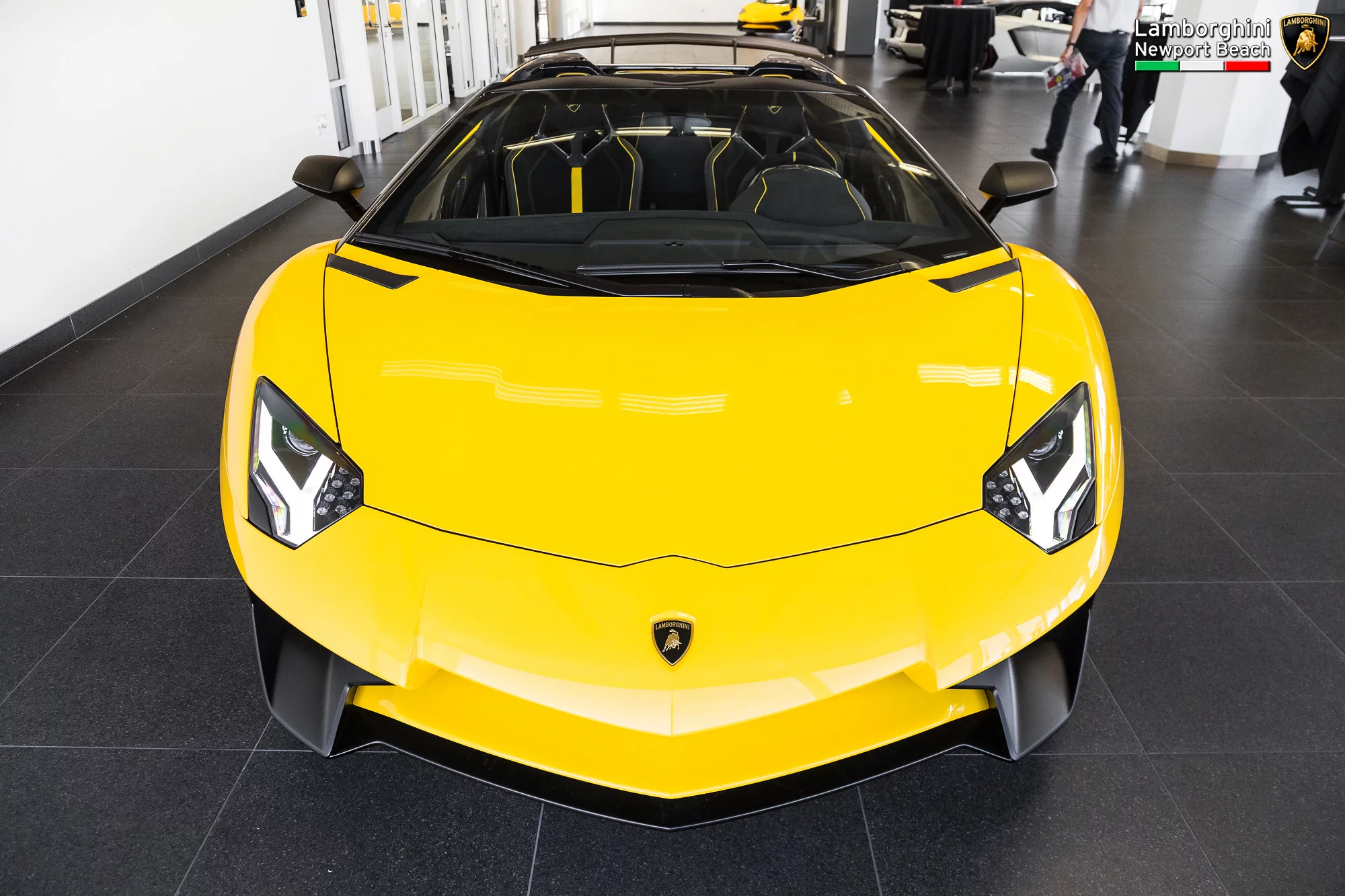 New Giallo Orion Lamborghini Aventador