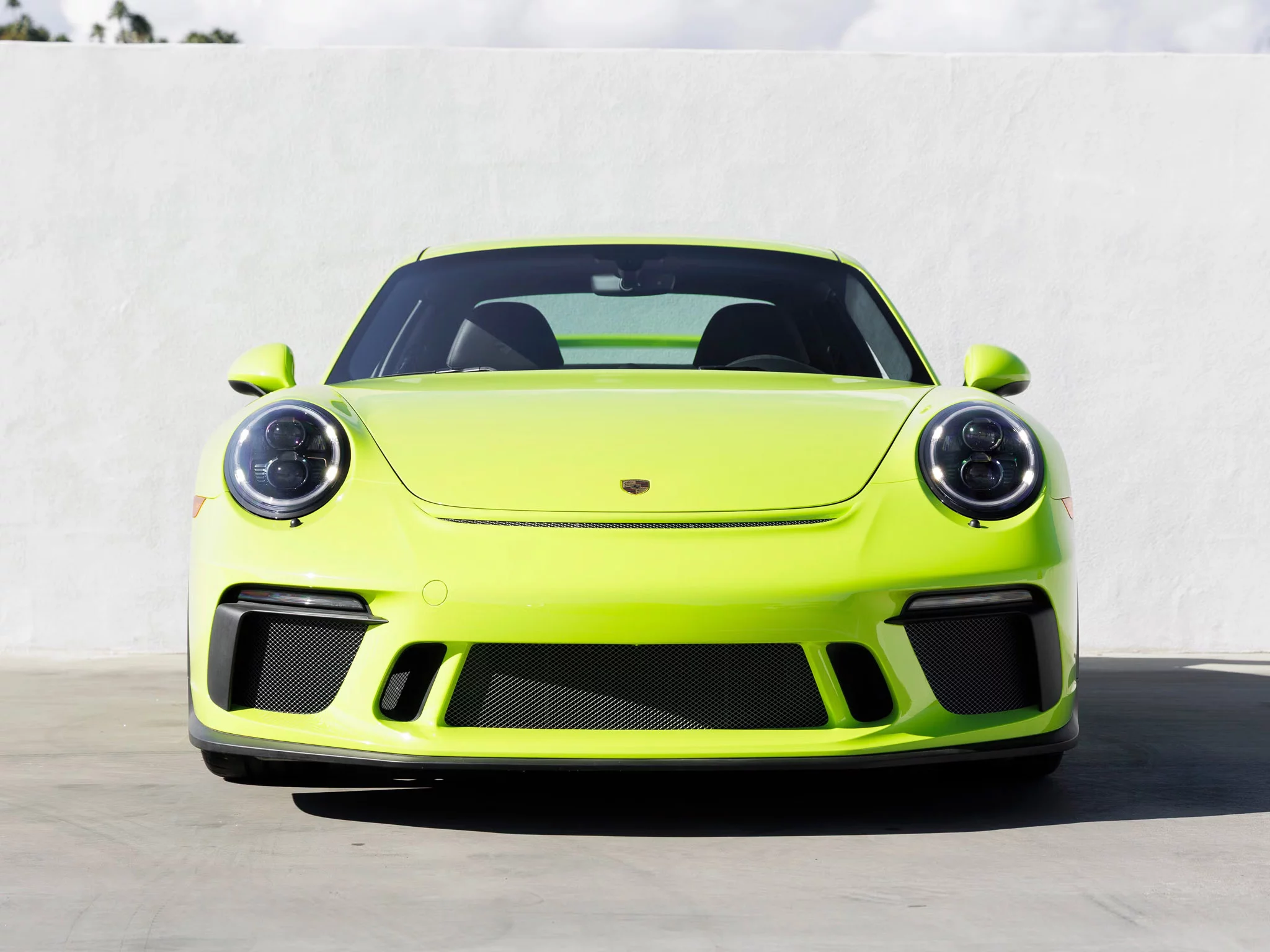 Acid Green Porsche 911 GT3