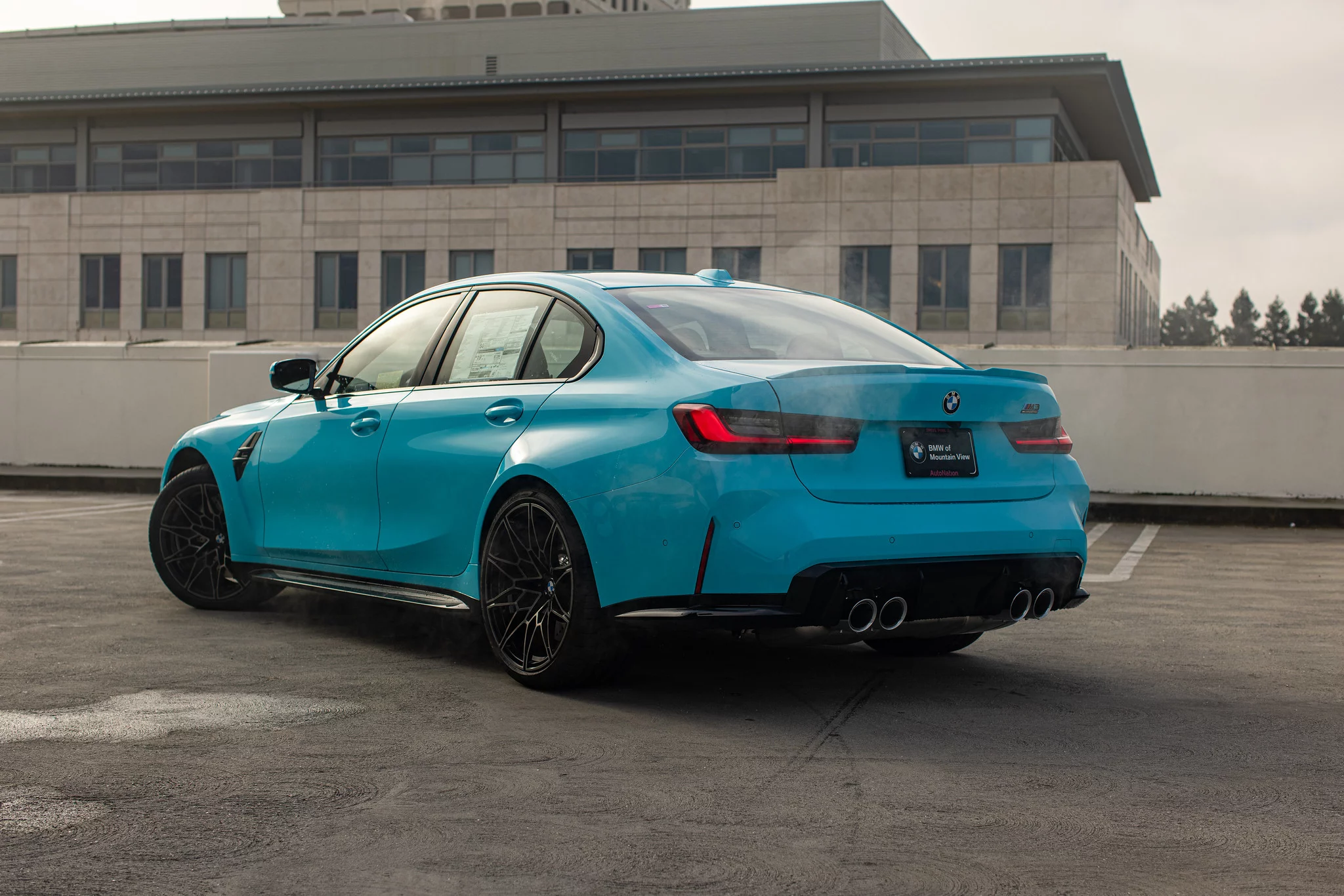 Borusan Turkish Blue BMW M3