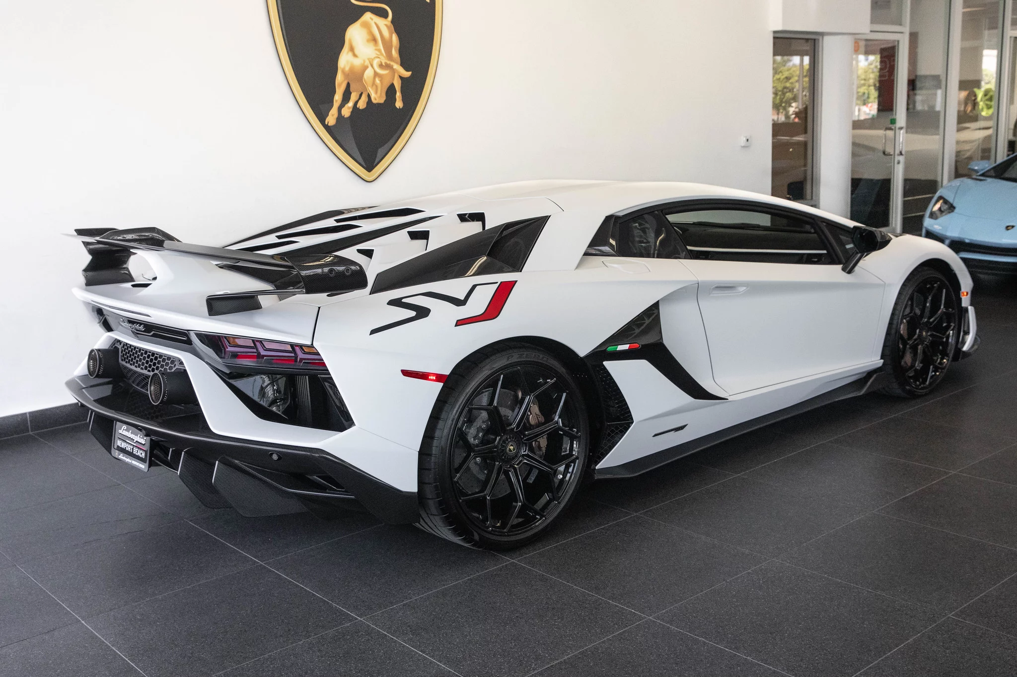 Bianco Phanes Lamborghini Aventador