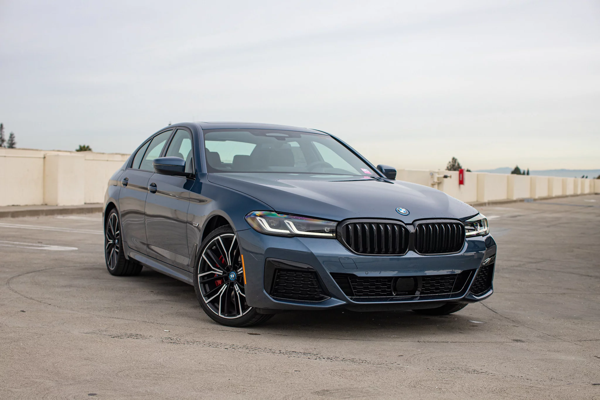 Arctic Race Blue BMW 5 Series