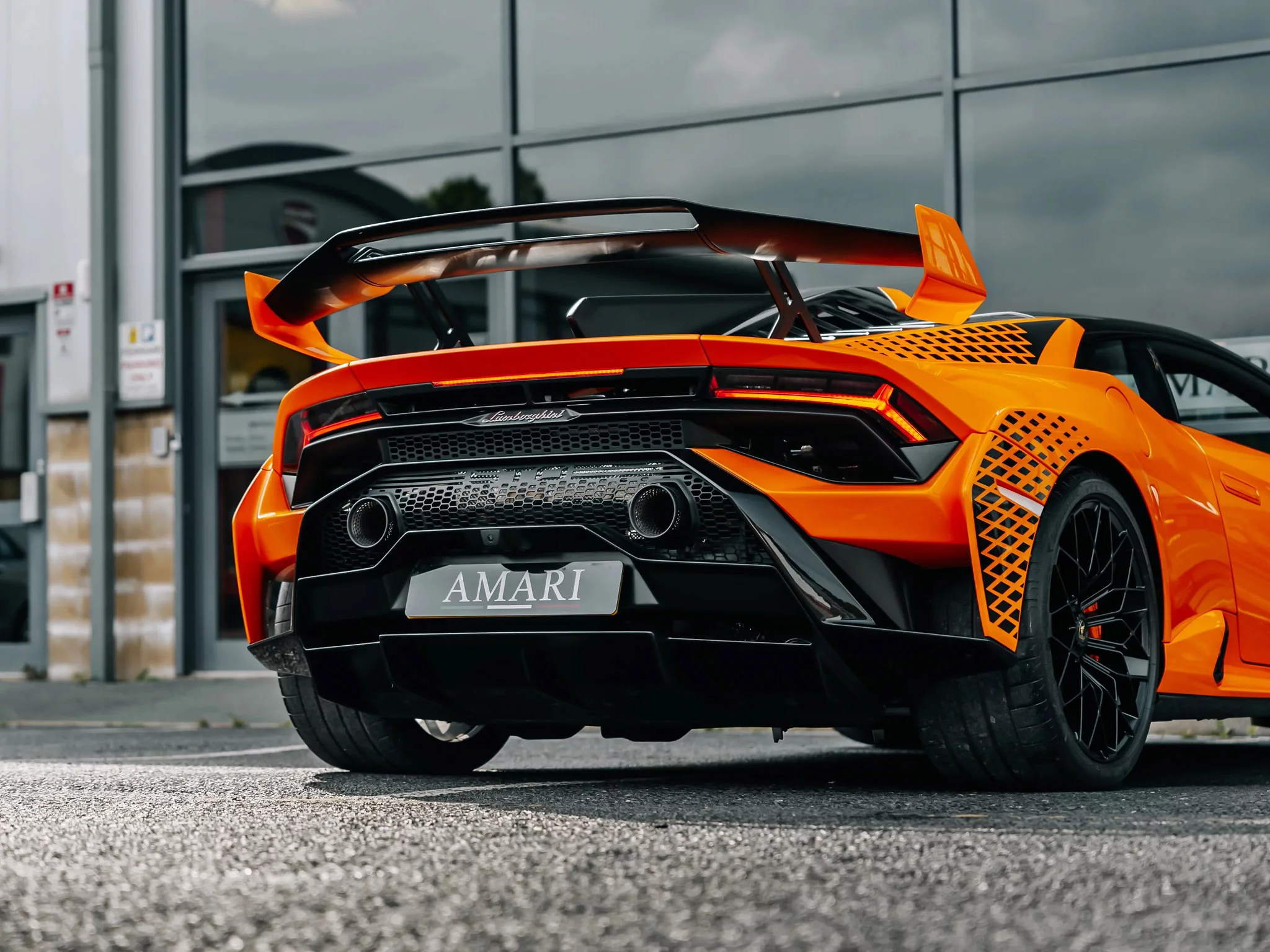 Arancio Borealis Lamborghini Huracán