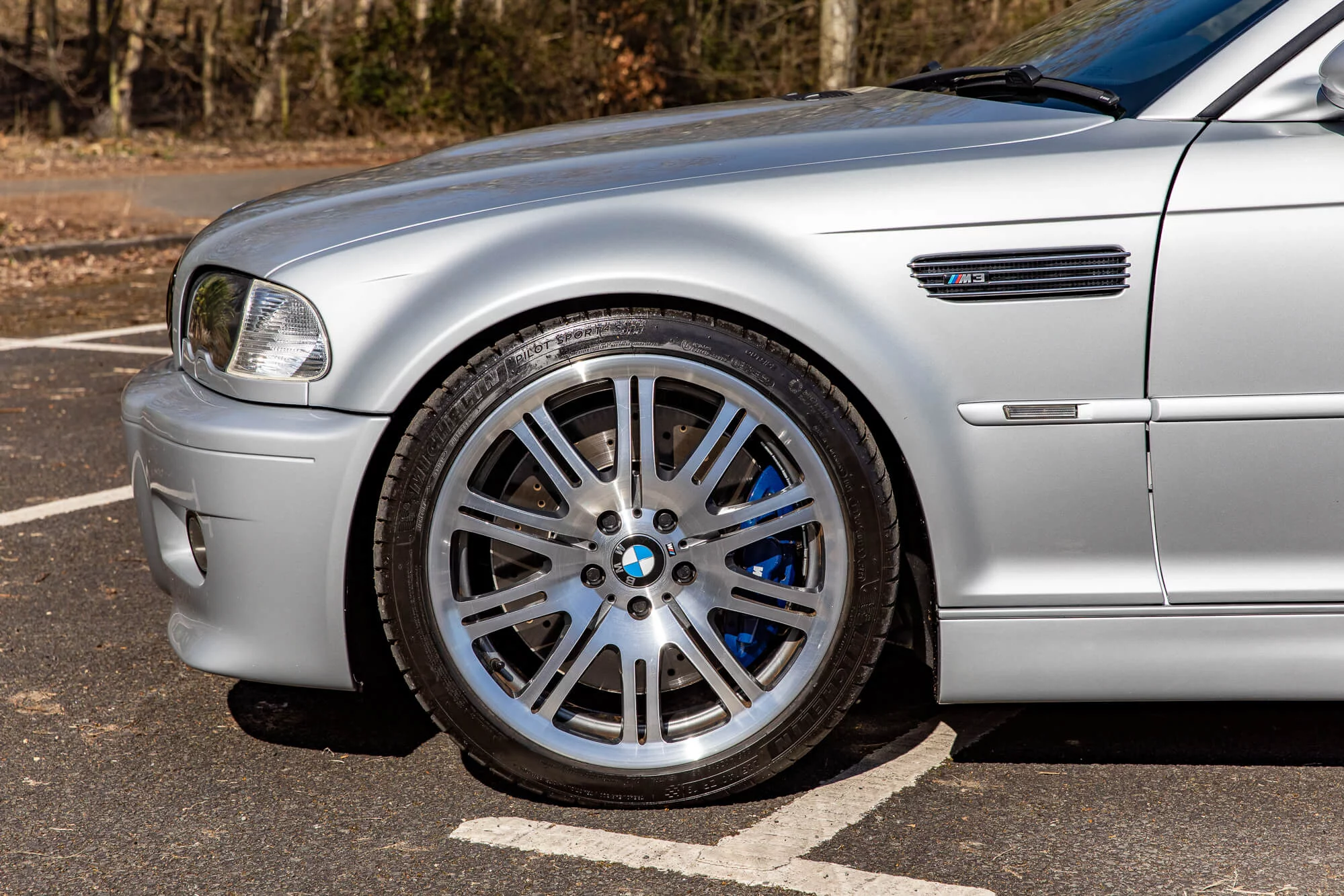 Titanium Silver BMW M3