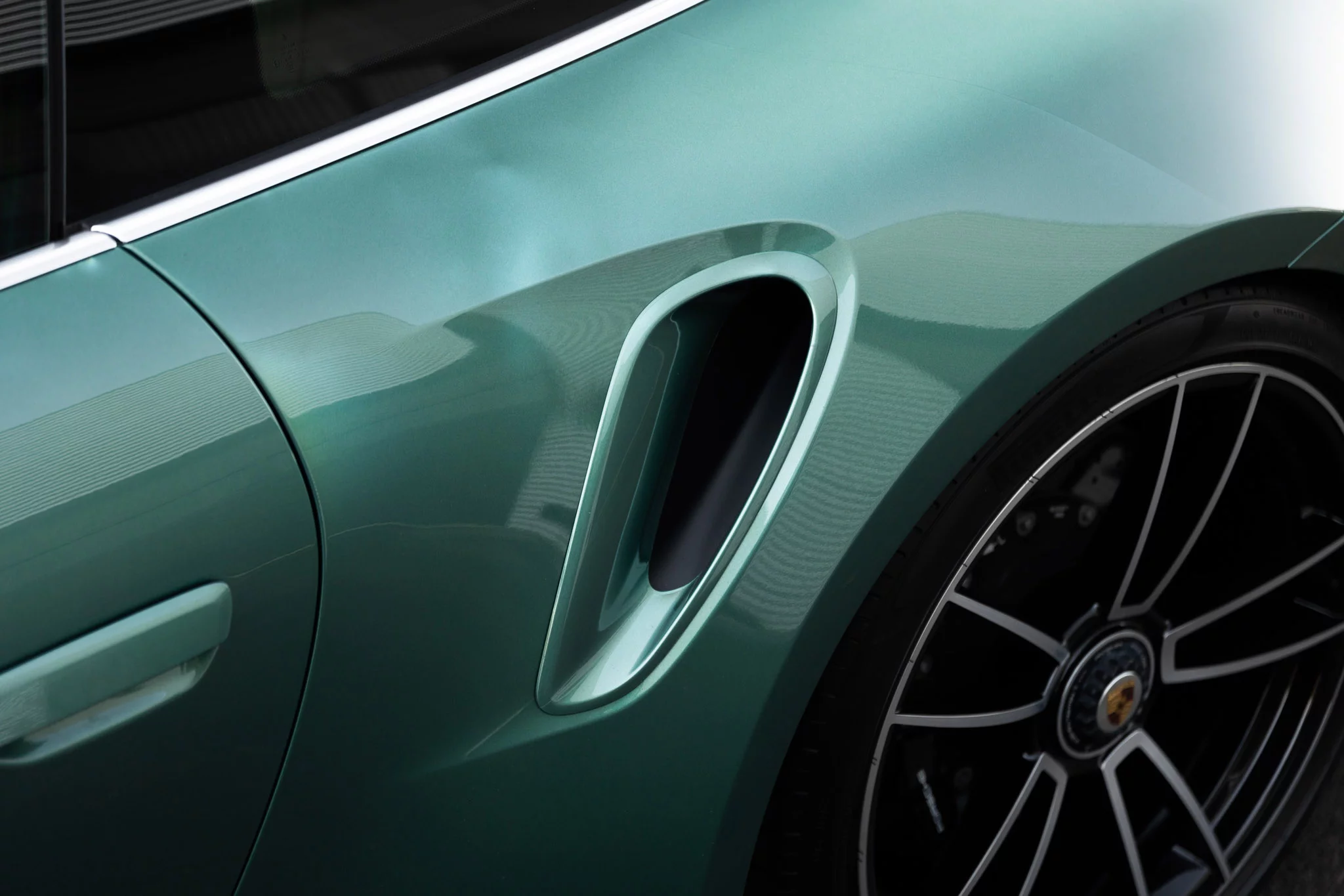 Racing Green Metallic Porsche 911 Turbo