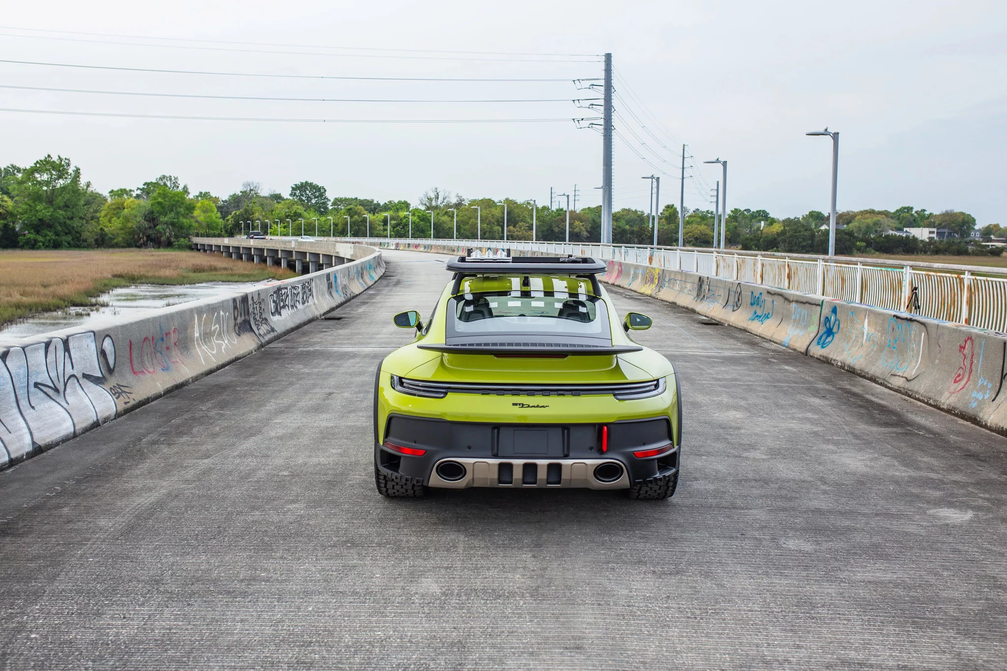 Linden Green Porsche 911 Dakar